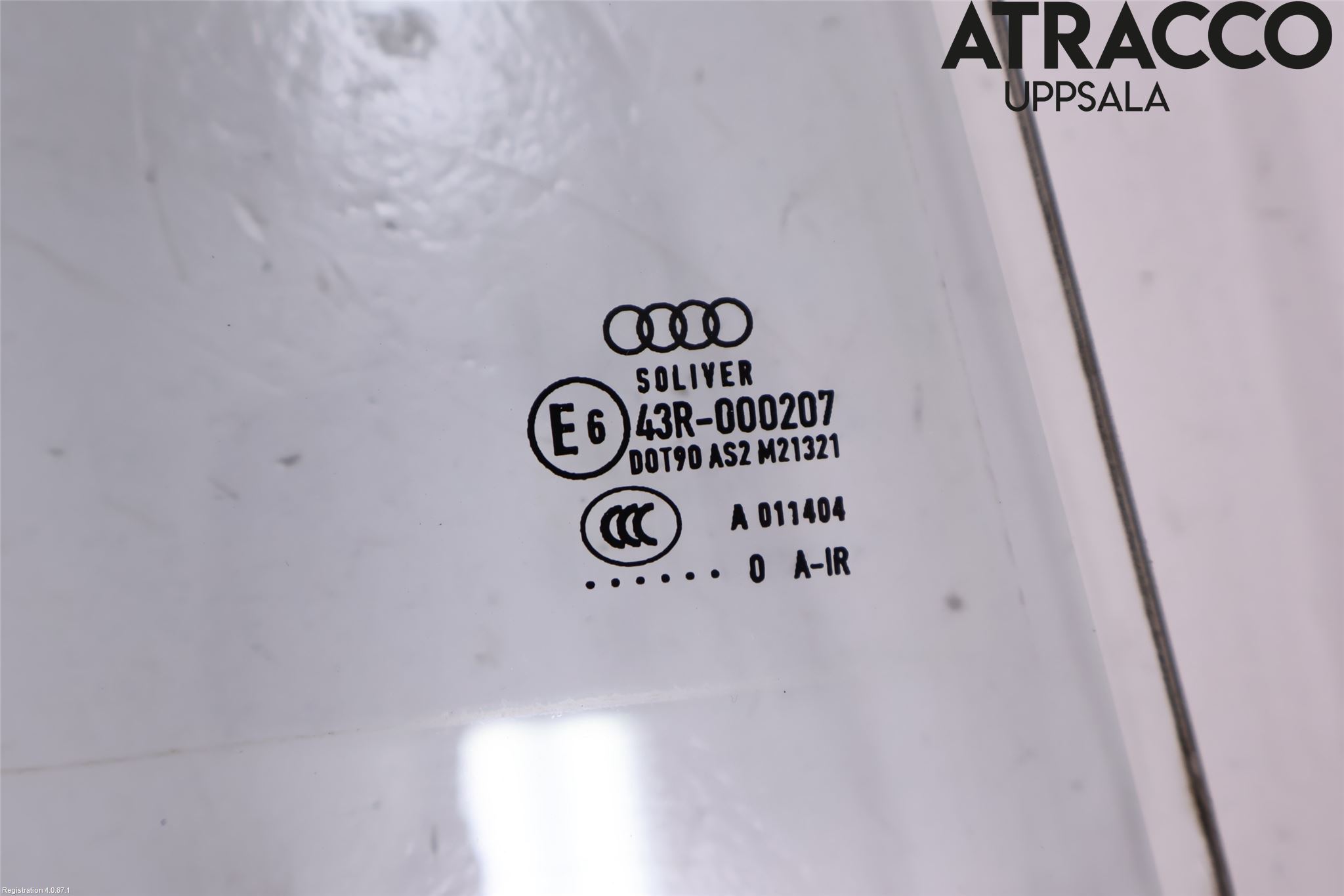 Audi A8/S8 4H 10-17 Dørrute Bak Høyre 4Dørs