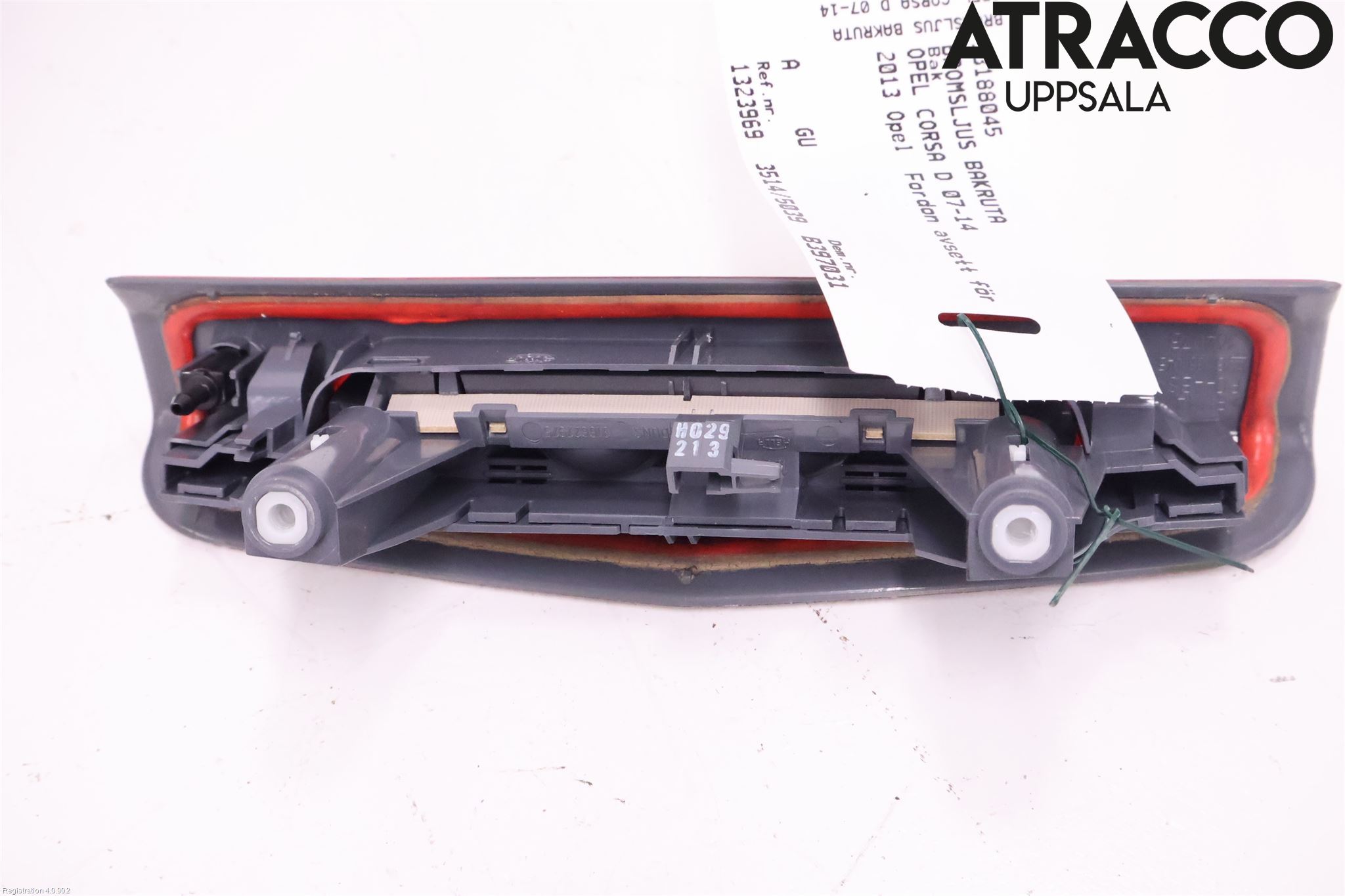 Opel CORSA D 07-14 Bremselys Bakrute