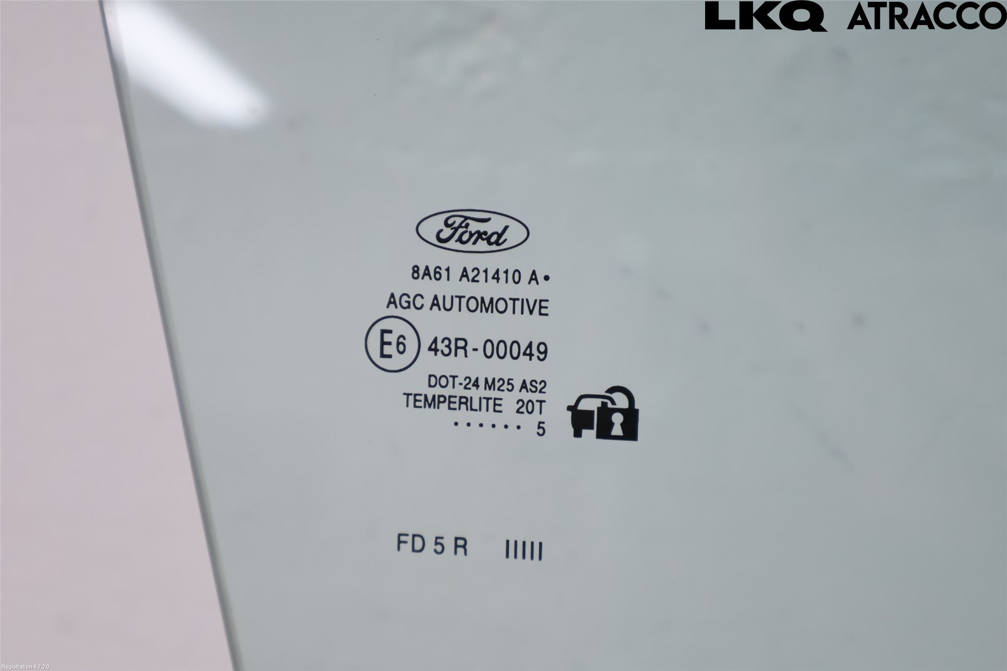 Ford FIESTA 13-17 Dørrute Foran Høyre 4 Dørs