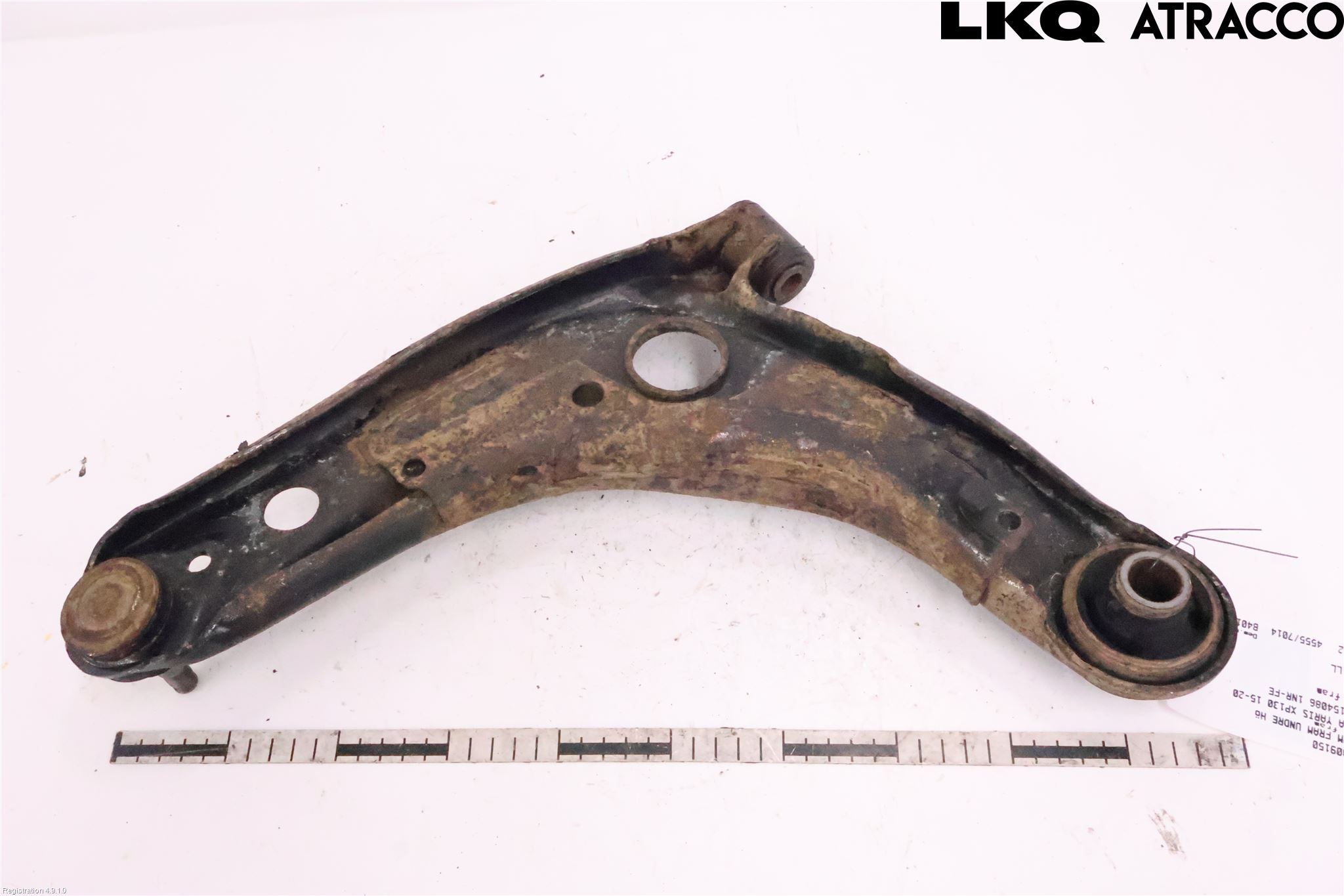 Toyota YARIS XP130 15-20 Bærearm Foran Høyre Nedre