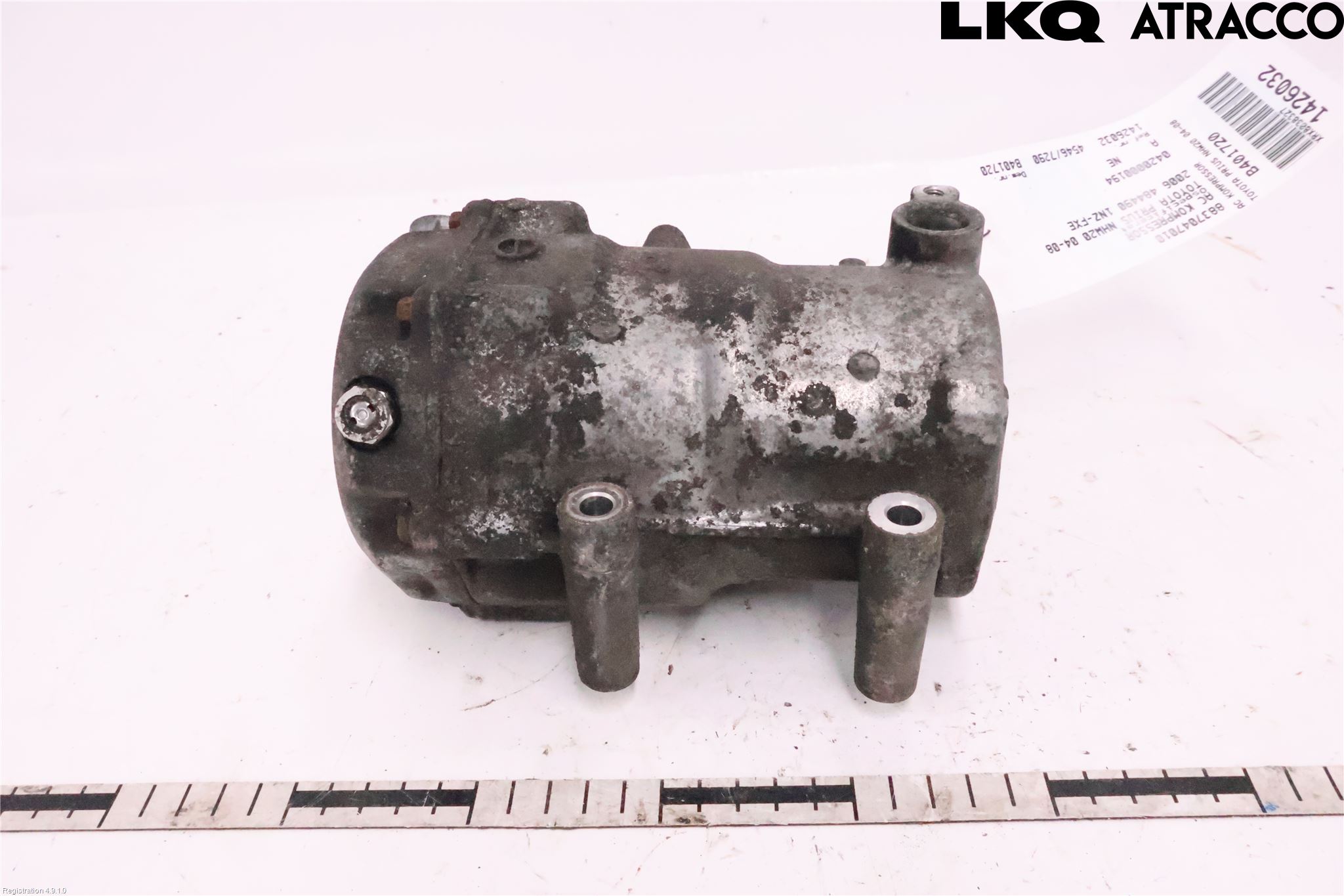 Toyota PRIUS NWH20 04-08 Varme Ac Kompressor