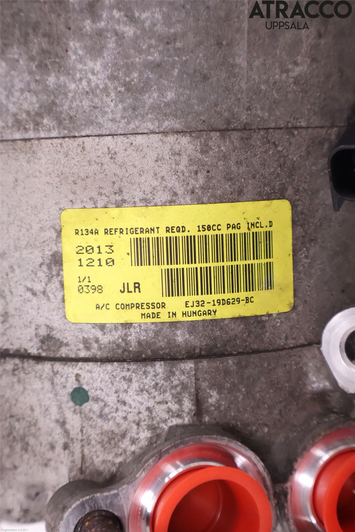Landrover LAND ROVER RANGE ROVER EVOQUE (L538) 11-18 Varme Ac Kompressor