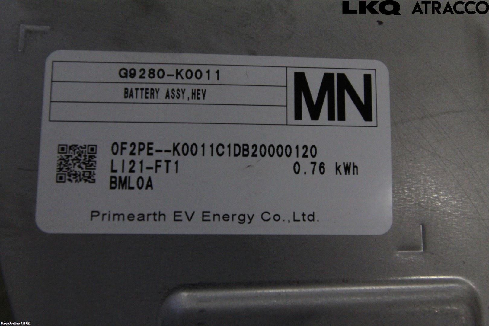 Toyota YARIS XP21 20- Hybrid Batteri