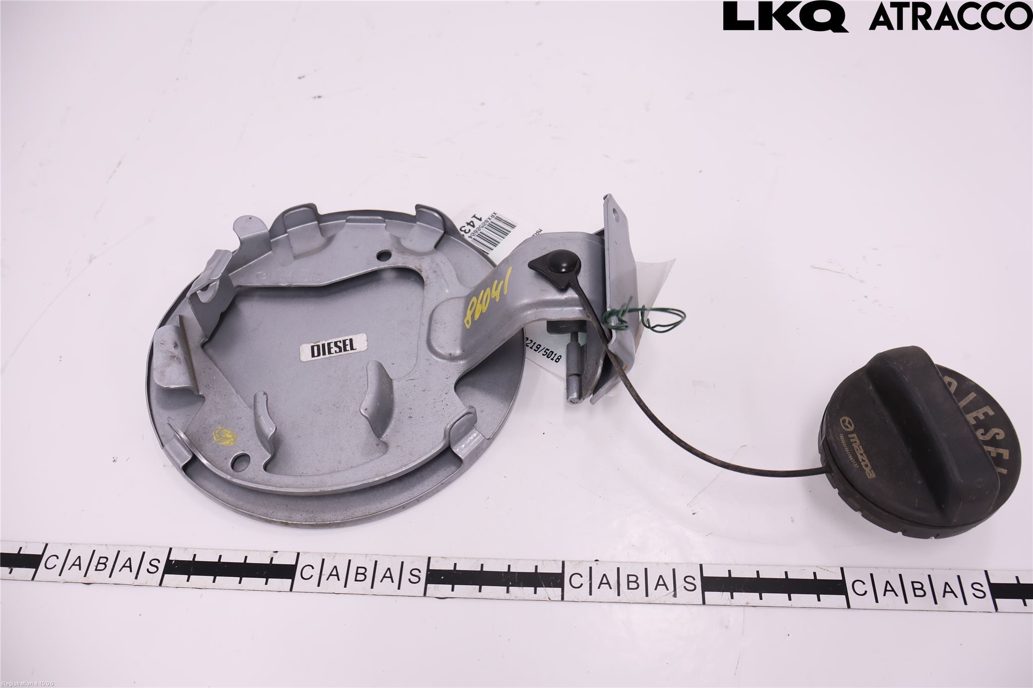 Mazda 3 III 14-19 Drivstoff Tankluke