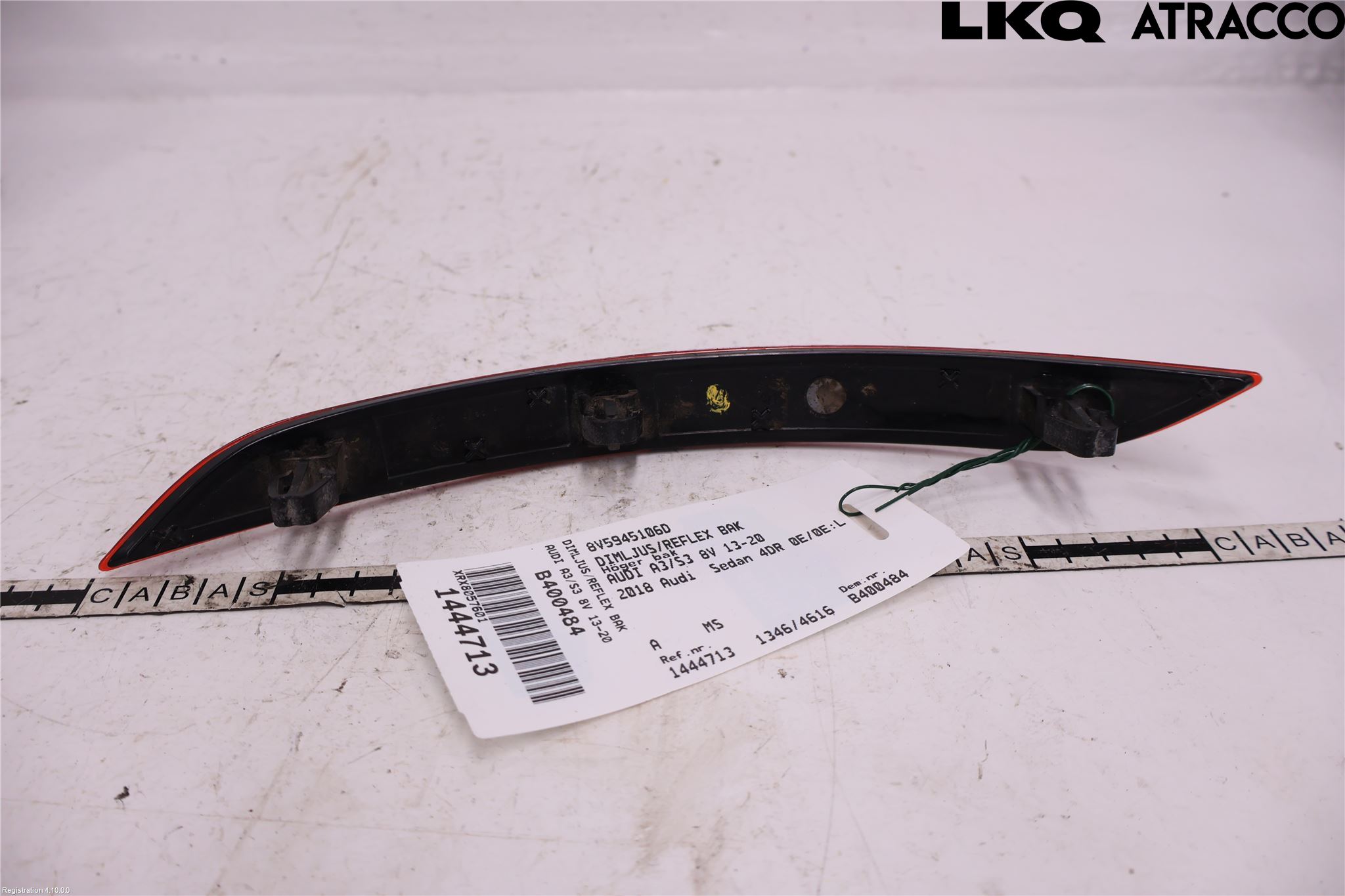 Audi A3/S3 8V 13-20 Refleks Bak