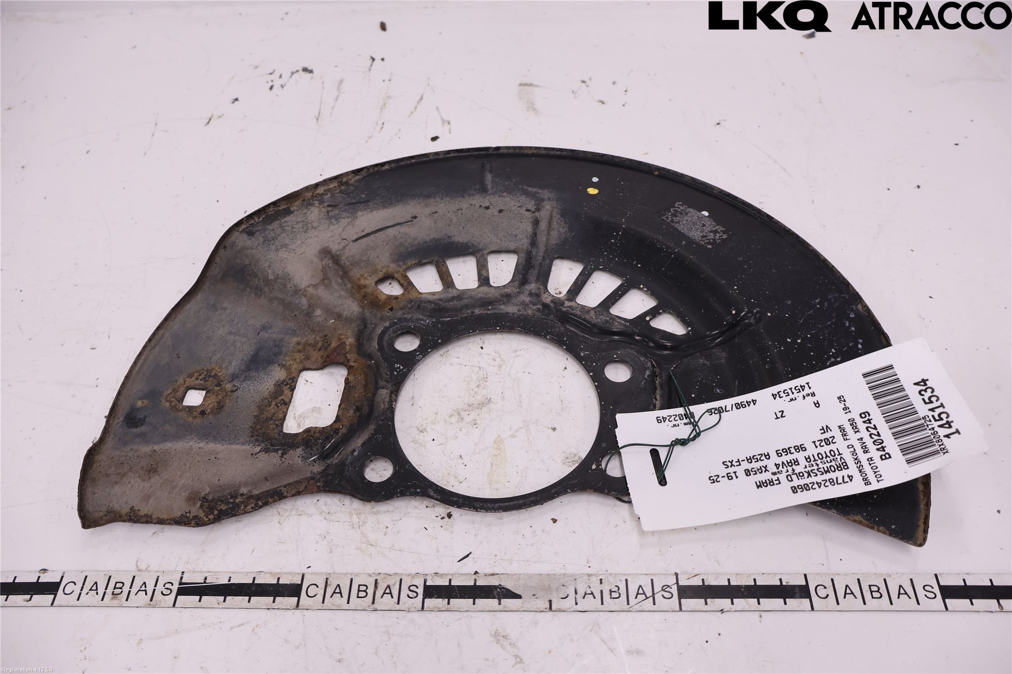Toyota RAV4 19- Bremseskjold Foran