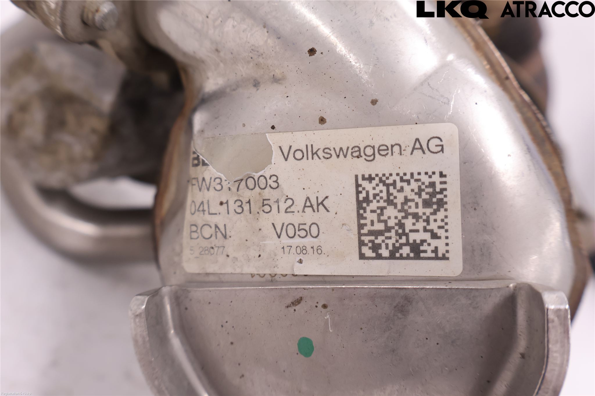 Volkswagen VW CADDY 16-20 Eksos Kjøler