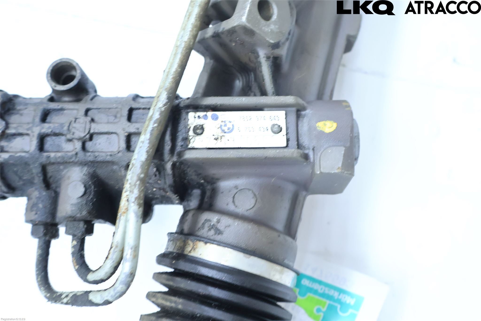 BMW 3 E46      98-05 Servo Snekke - Tannstang