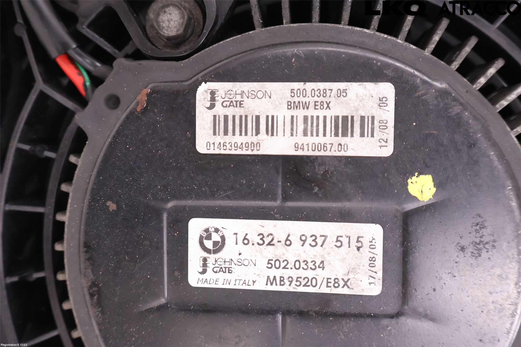 BMW 3 E90/91 SED/TOU 05-12 Kjølevifte Elektrisk
