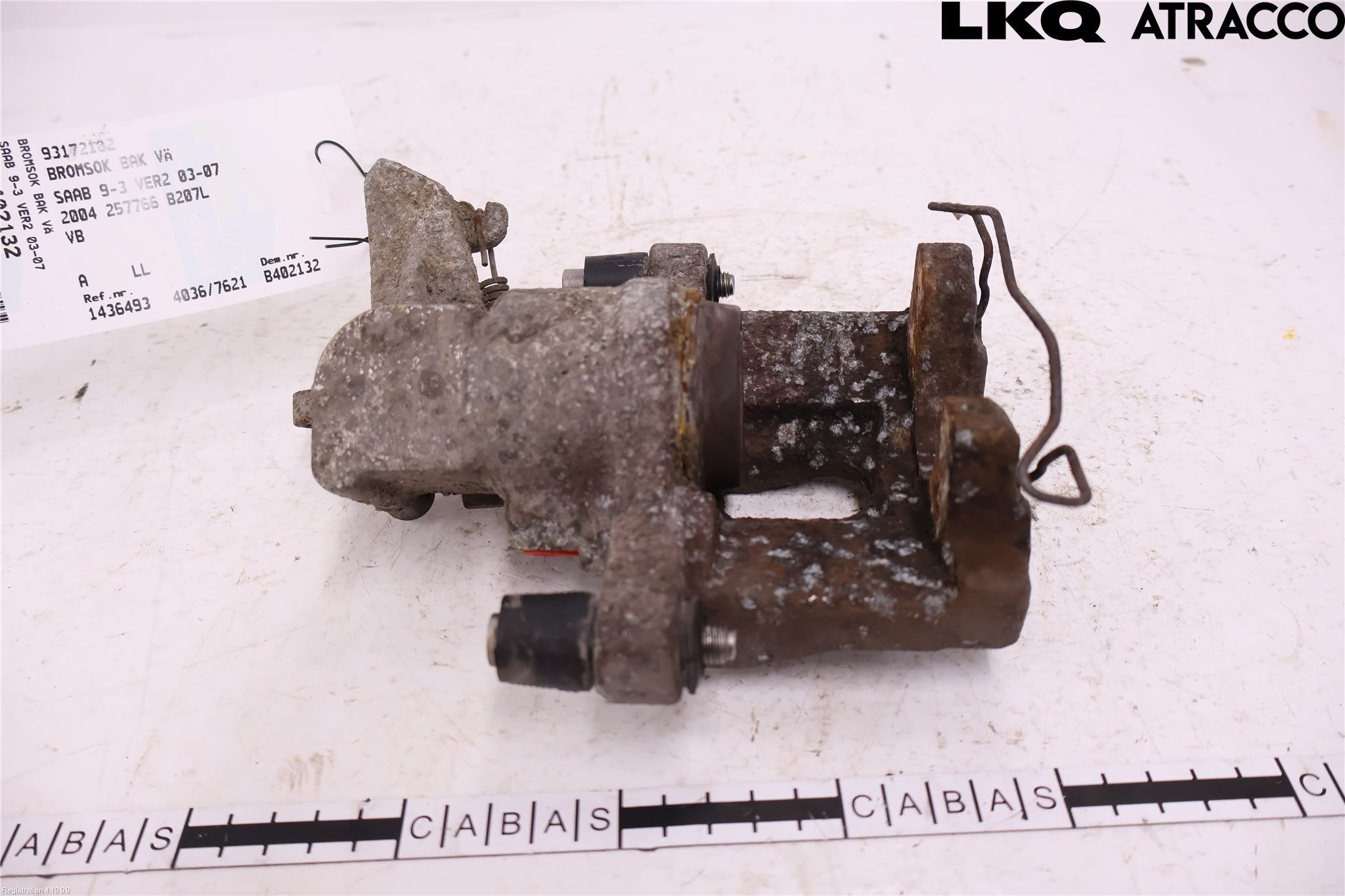 Saab 9-3 VER 2 Bremsecaliper Bak Venstre