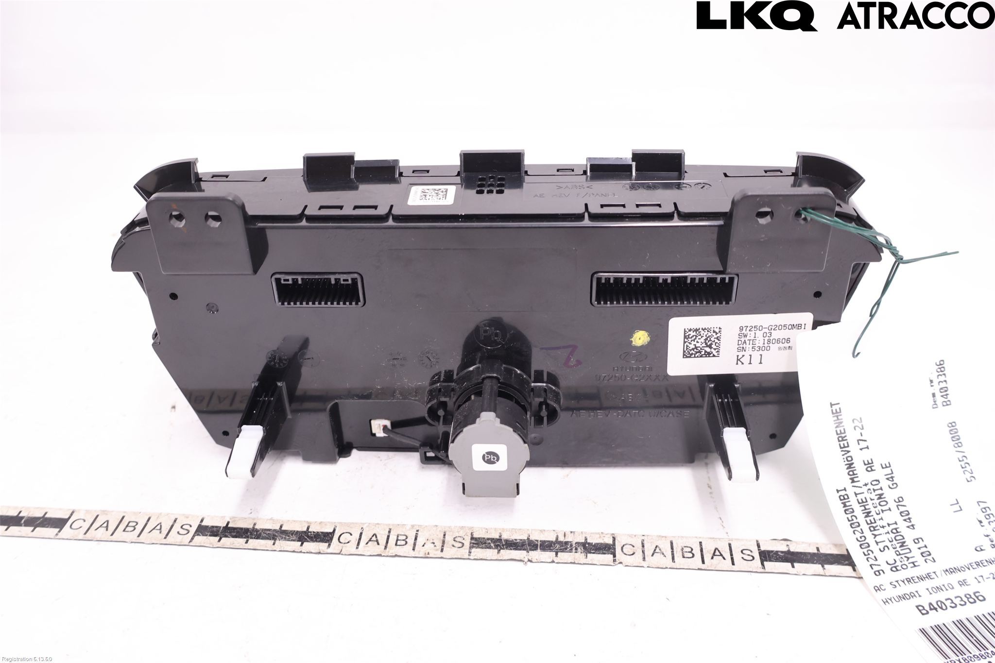 Hyundai IONIQ AE 17-22 Varme Ac Betjening-Display