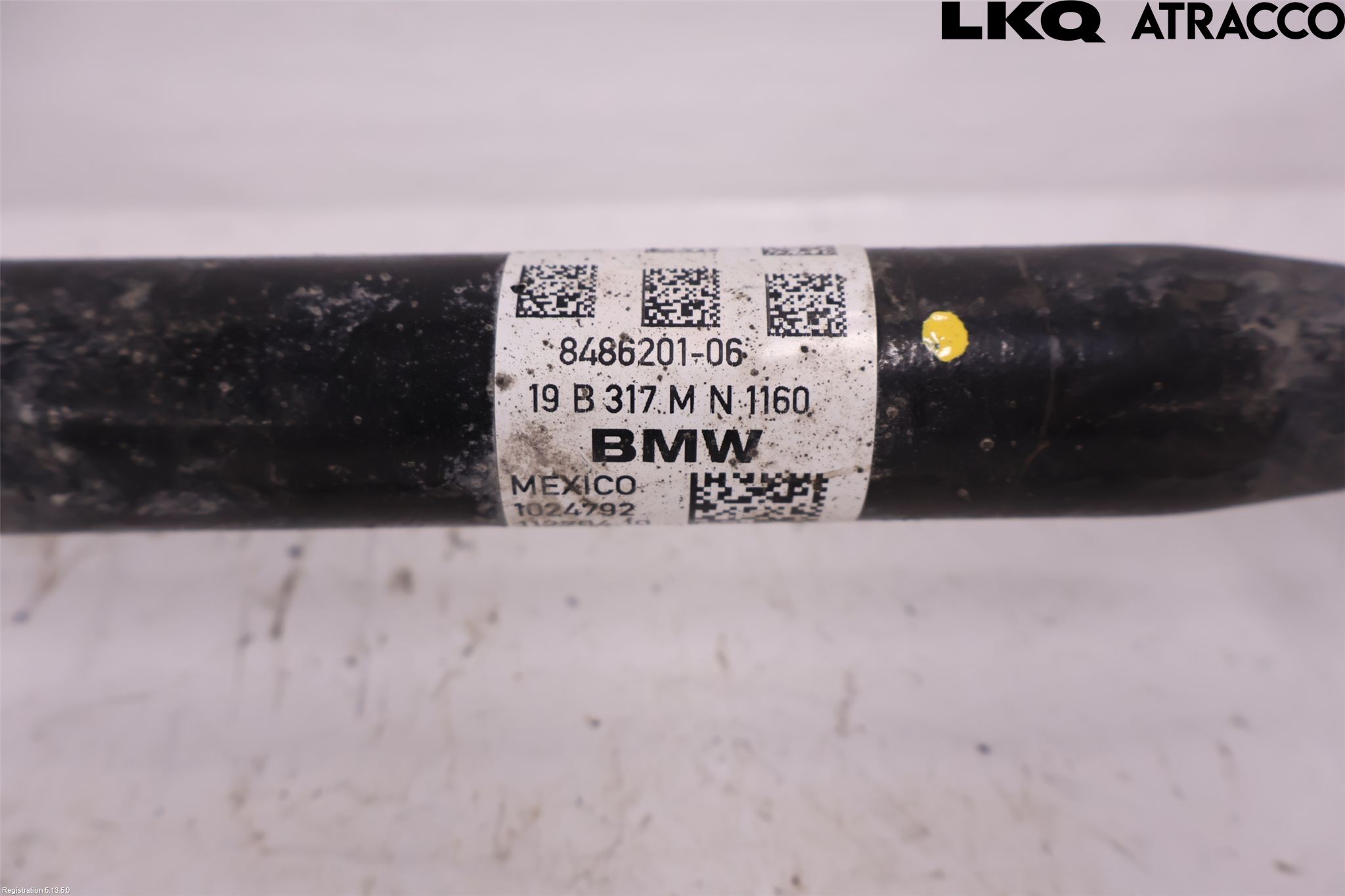 BMW X5 G05 18- Drivaksel Foran Kompl Venstre