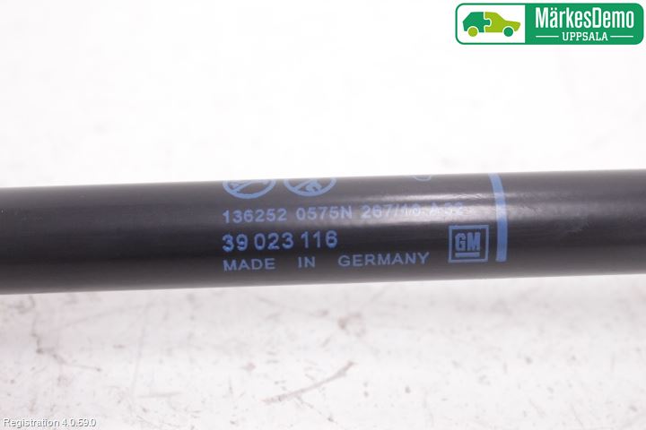 Opel ASTRA K 16-22 Bakluke Demper-Gassfjær