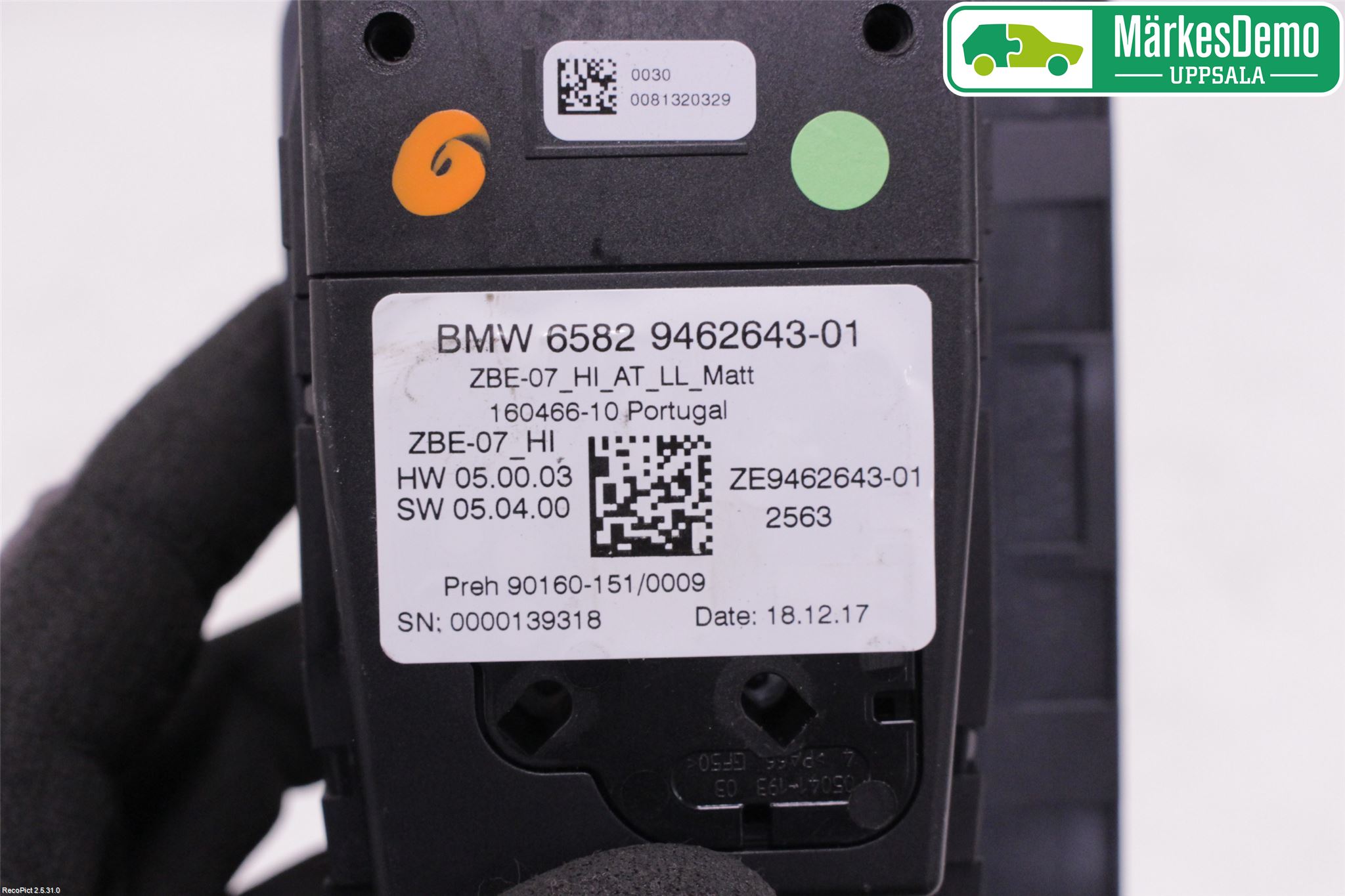 BMW 3 G20/G21/G80/G81 19- Bryter Multifunksjon