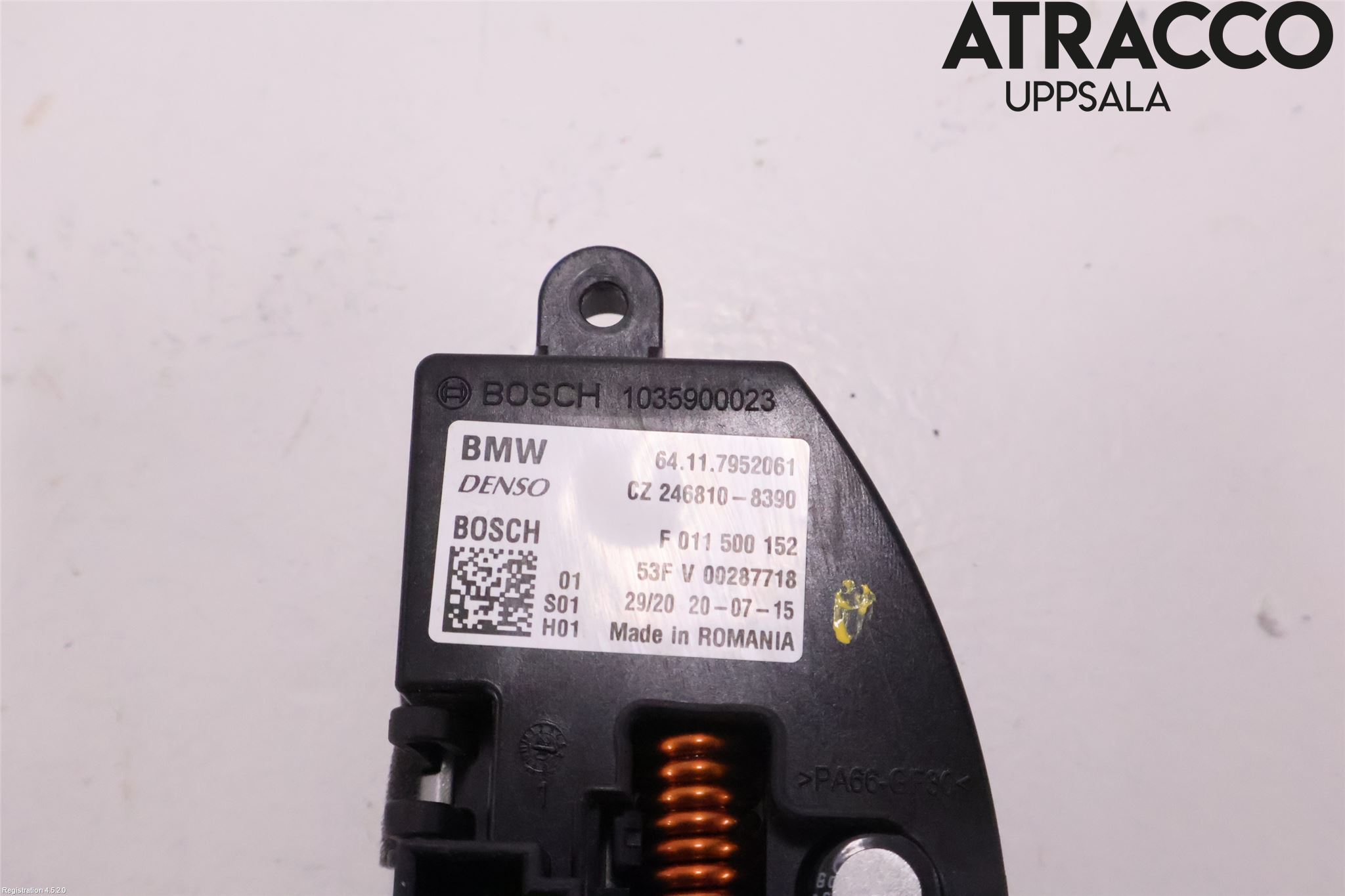 BMW 1 F40 19- Varmeapparat Viftemotstand