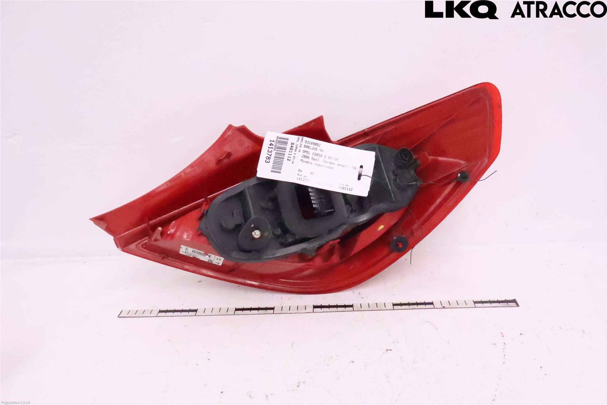 Opel CORSA D 07-14 Baklykt Venstre