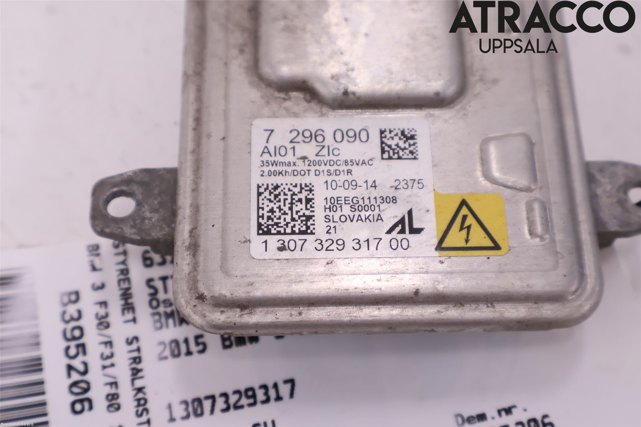 BMW 3 F30/F31/F80 12-19 Styreenhet Xenon