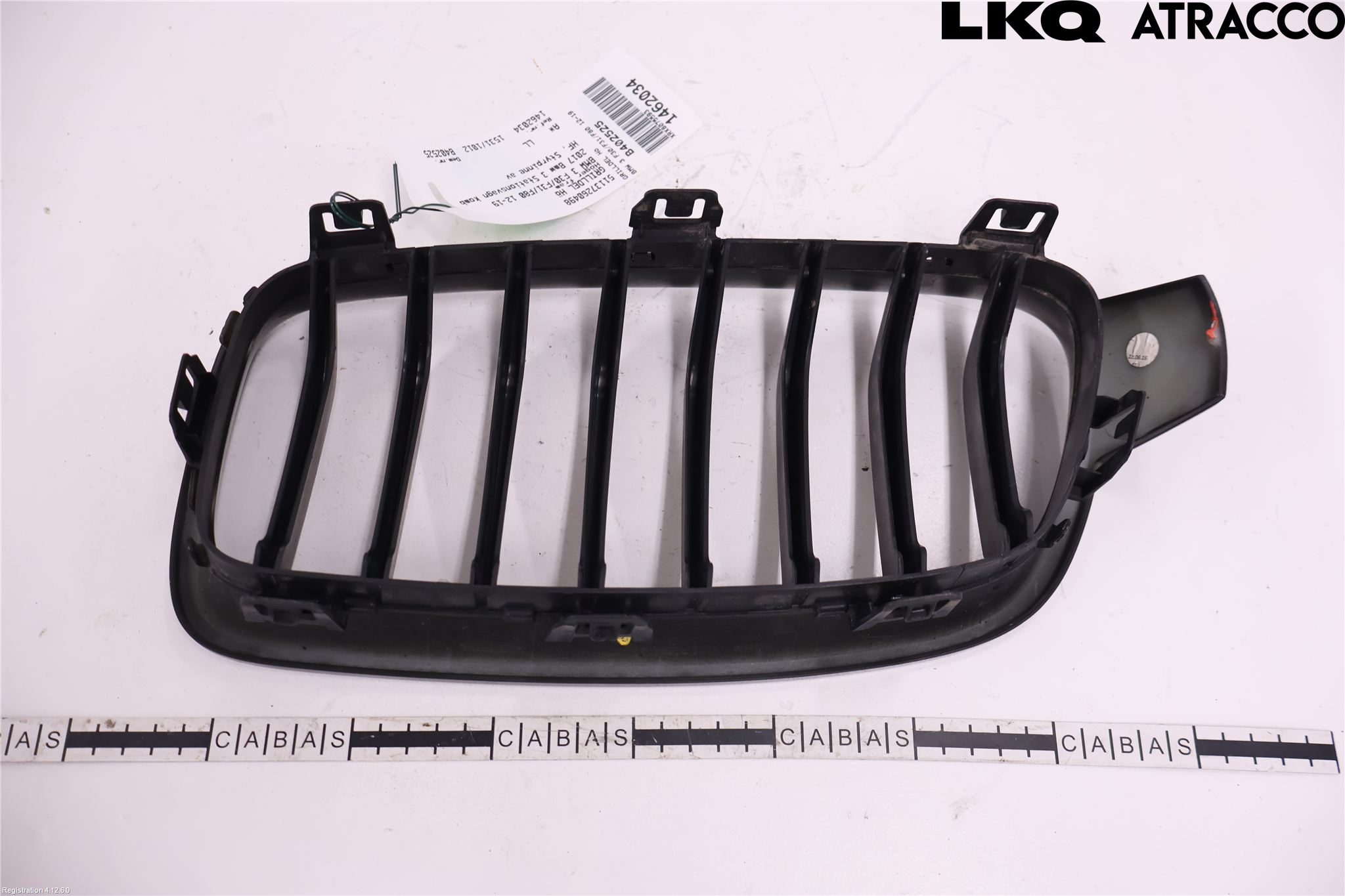 BMW 3 F30/F31/F80 12-19 Grilldel Høyre