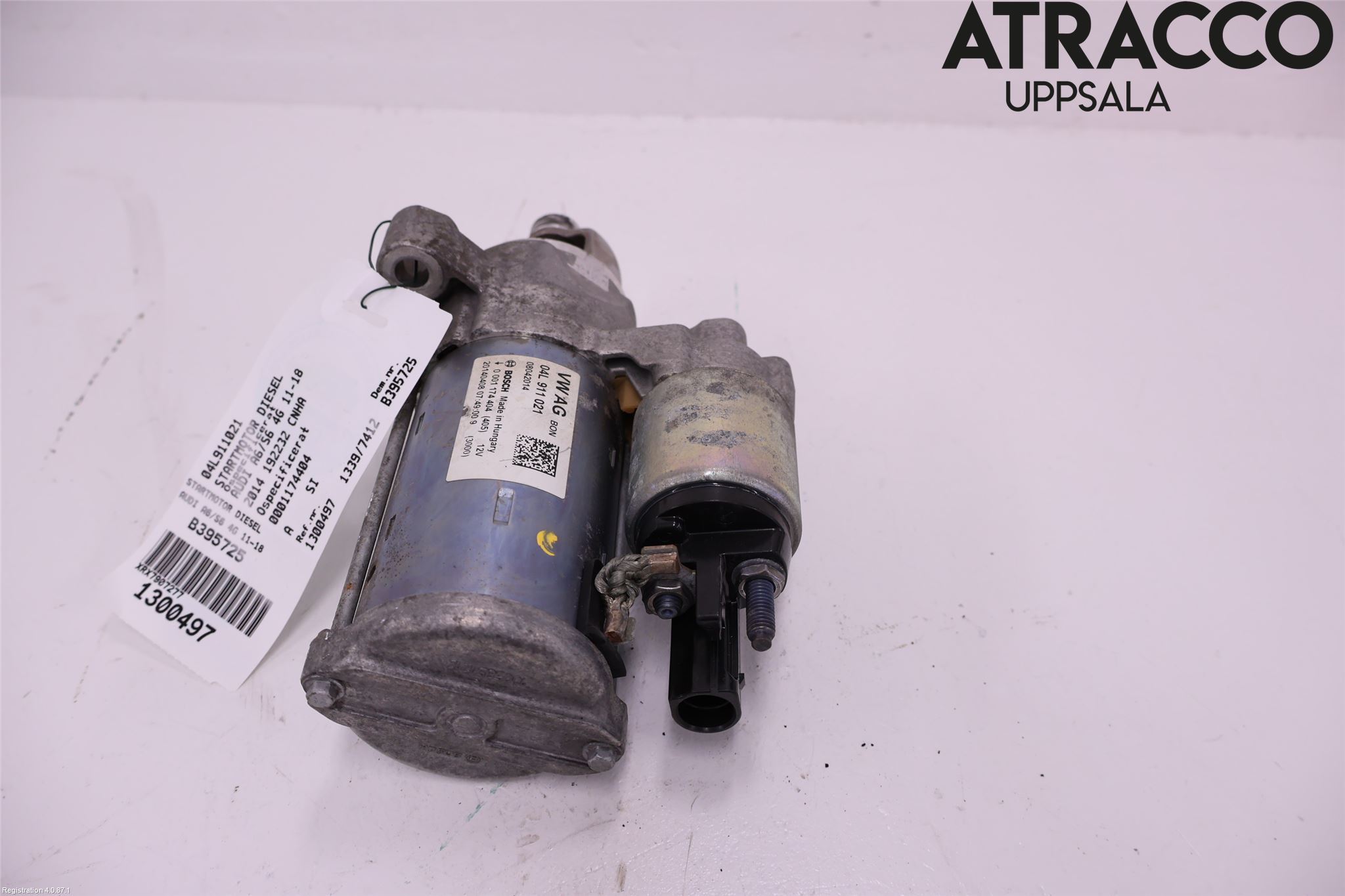 Audi A6/S6 4G 11-18 Startmotor Diesel