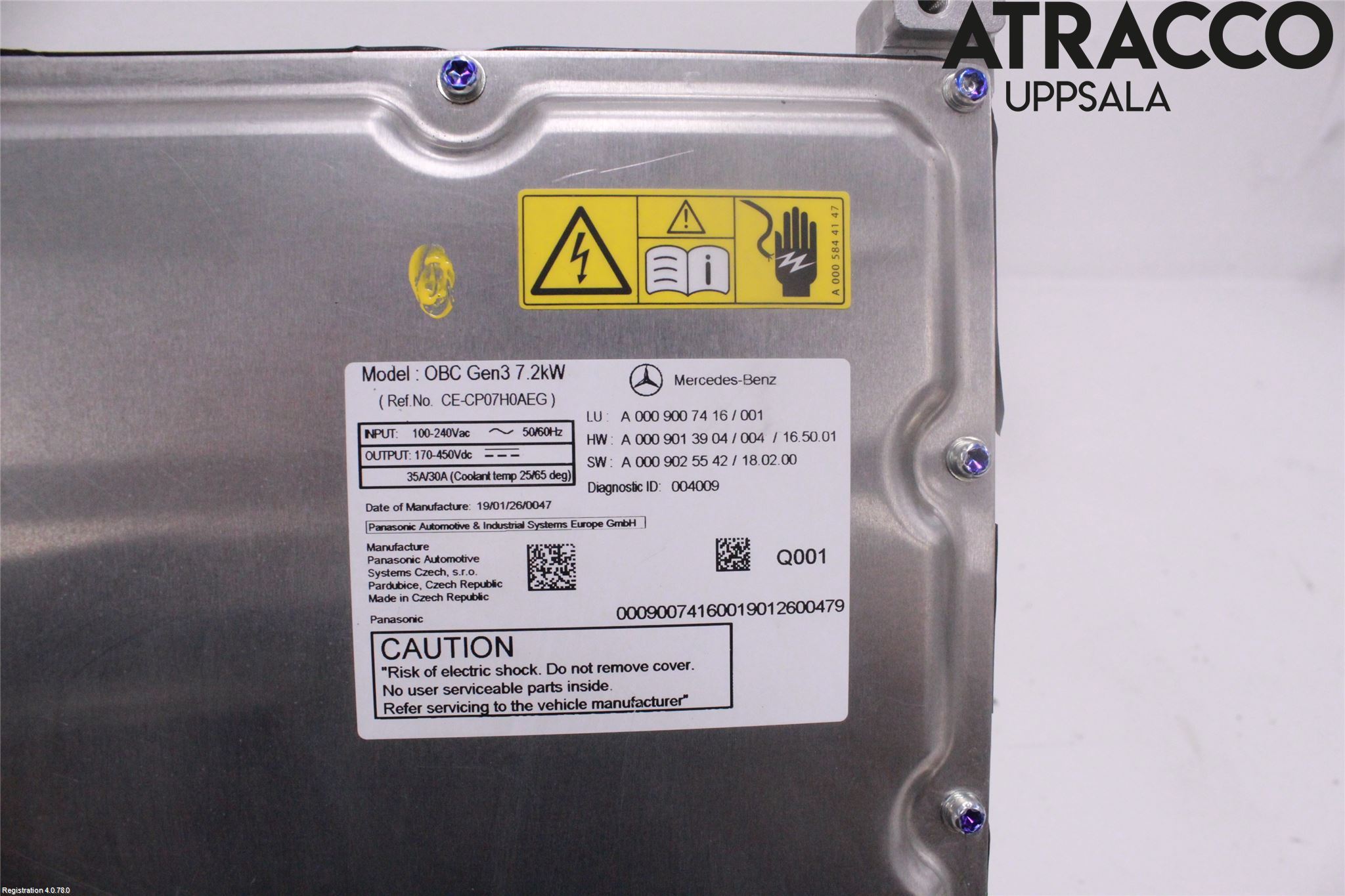 Mercedes-Benz MB E-KLASS (W213) 16-23 Batterilader Hybrid
