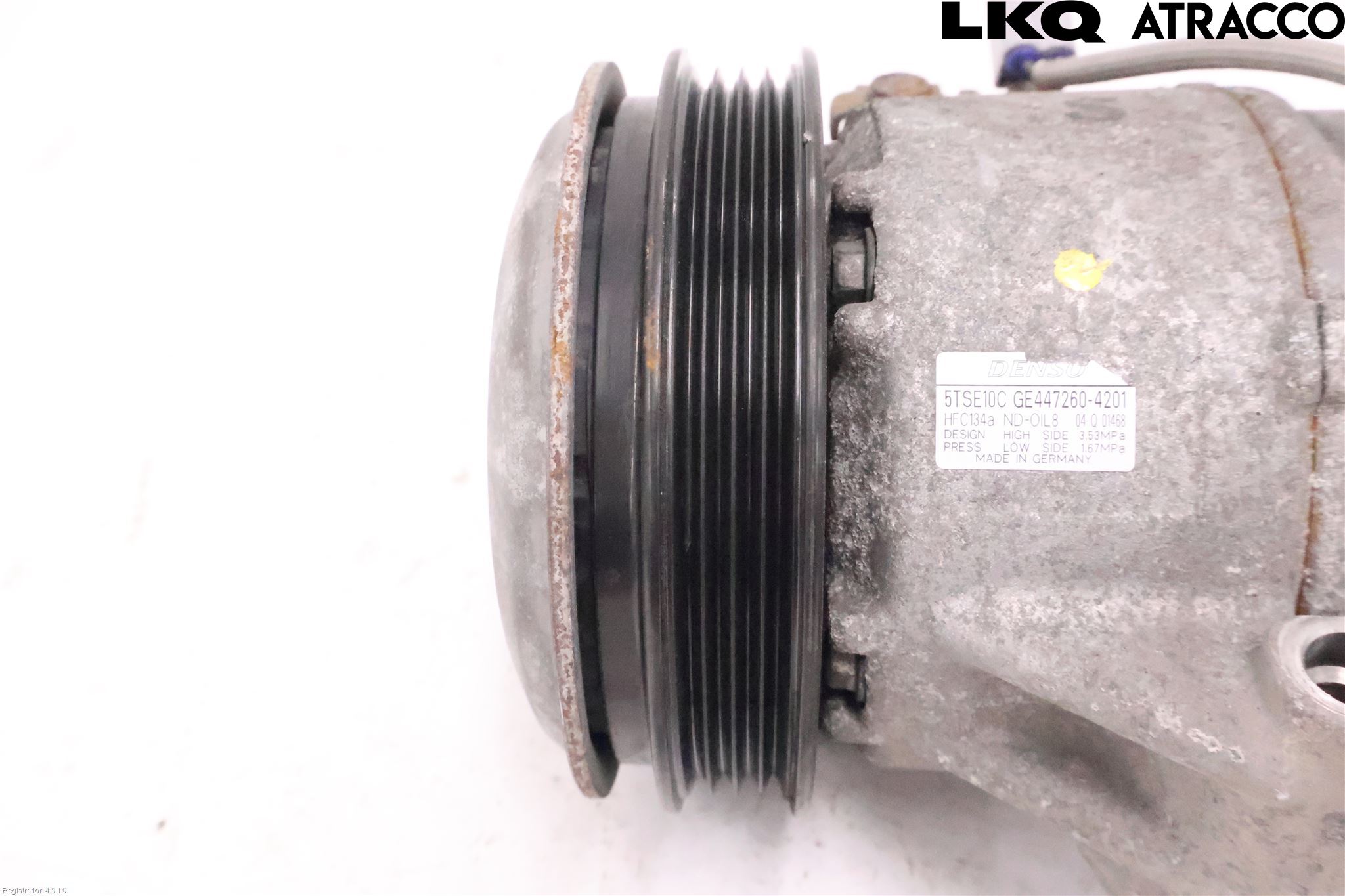 Toyota YARIS XP130 12-14 Varme Ac Kompressor