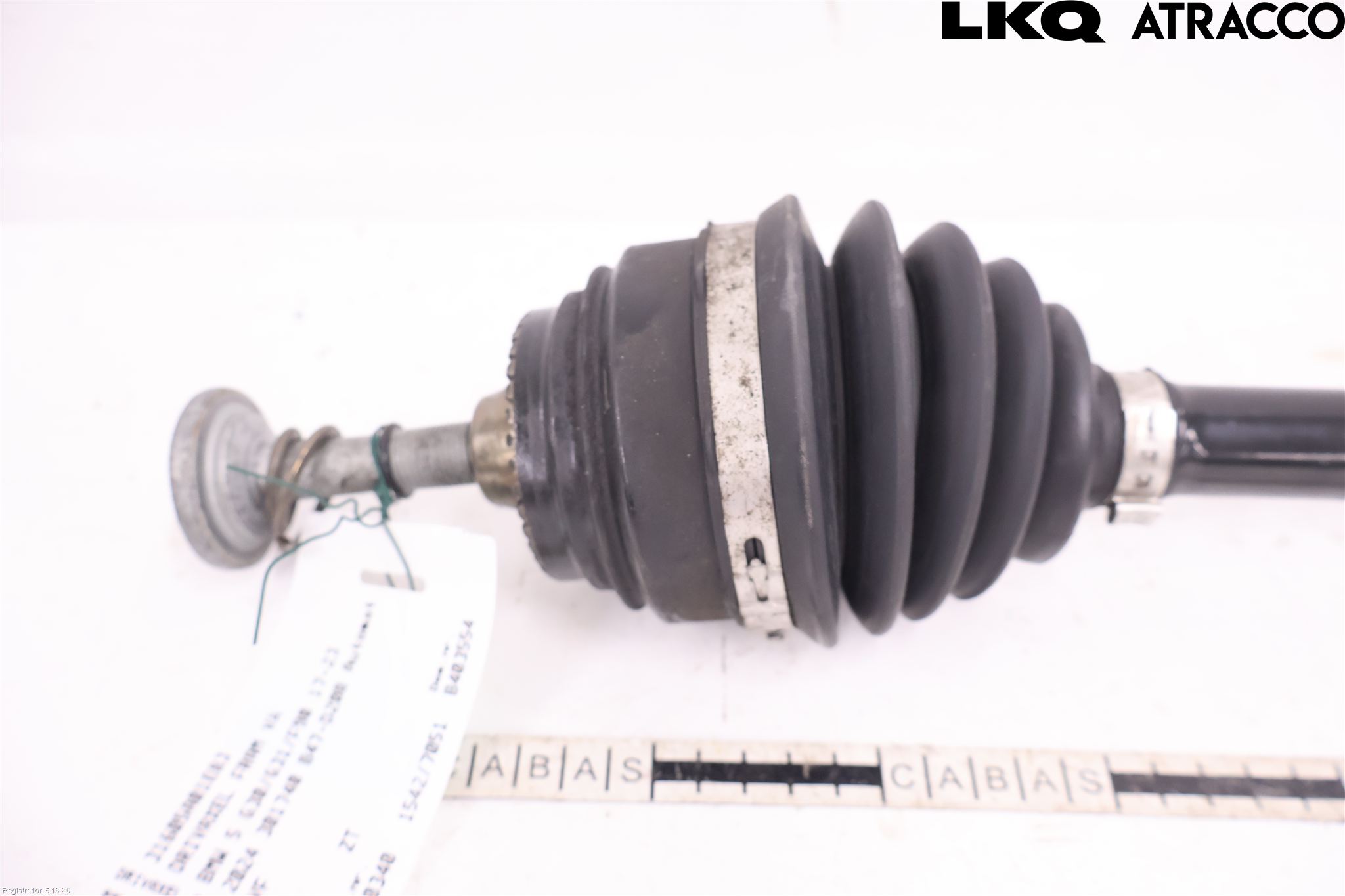 BMW 5 G30/G31/F90 17-23 Drivaksel Foran Kompl Venstre