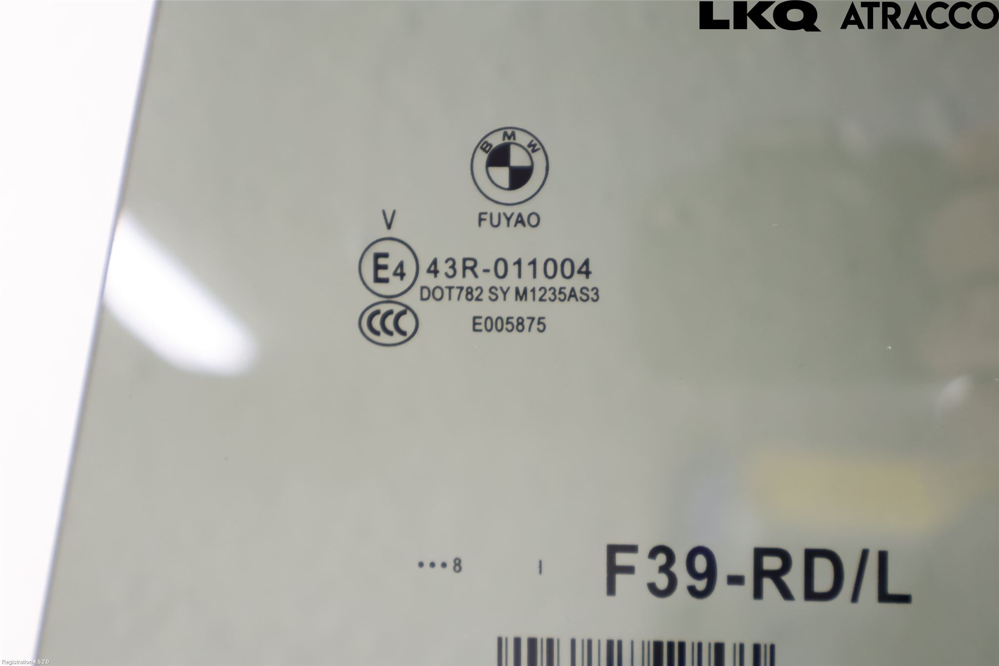 BMW X2 F39 18-23 Dørrute Bak Venstre 4Dørs