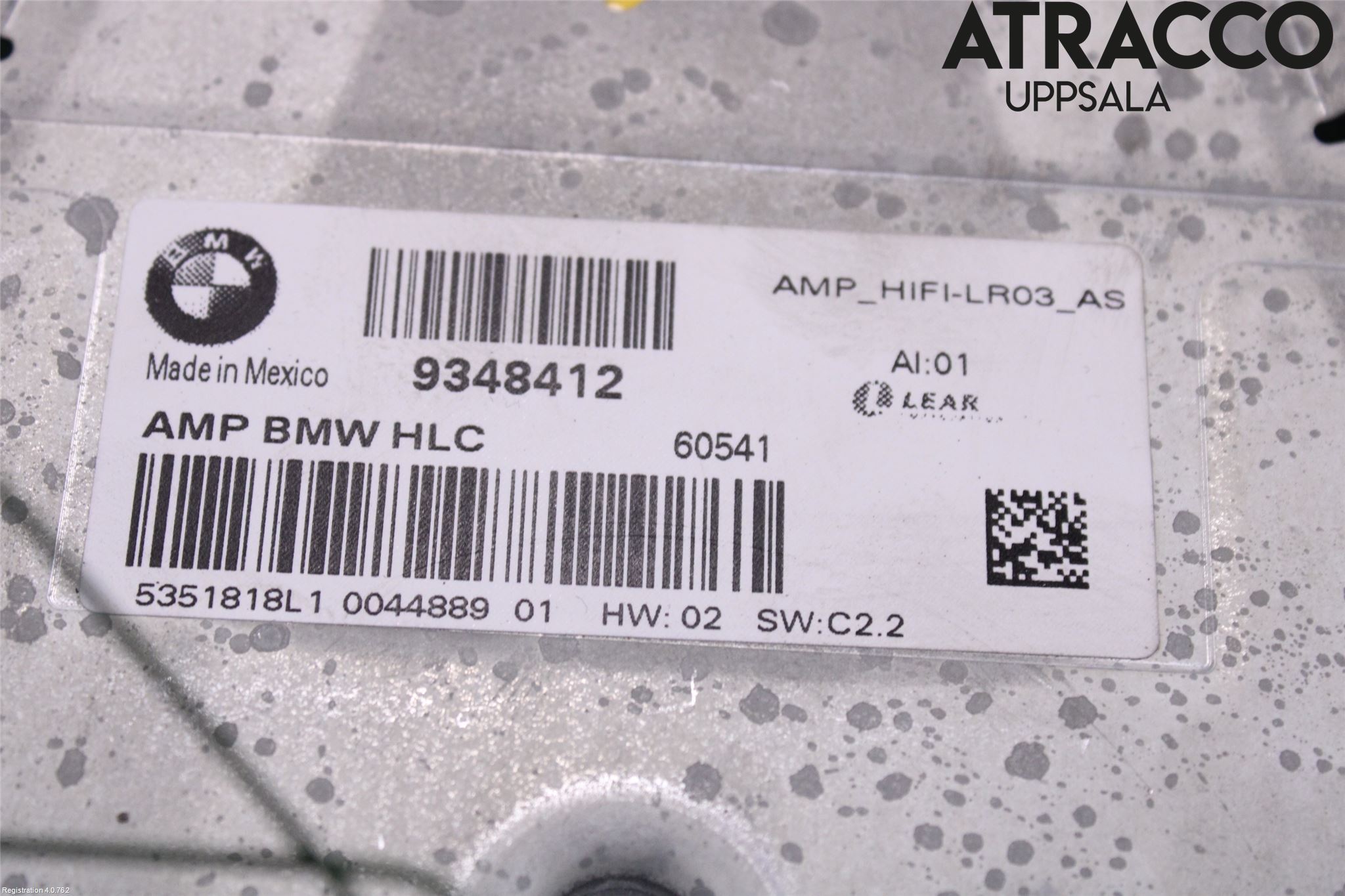 BMW X4 F26 14-18 Stereo Antenneforsterker