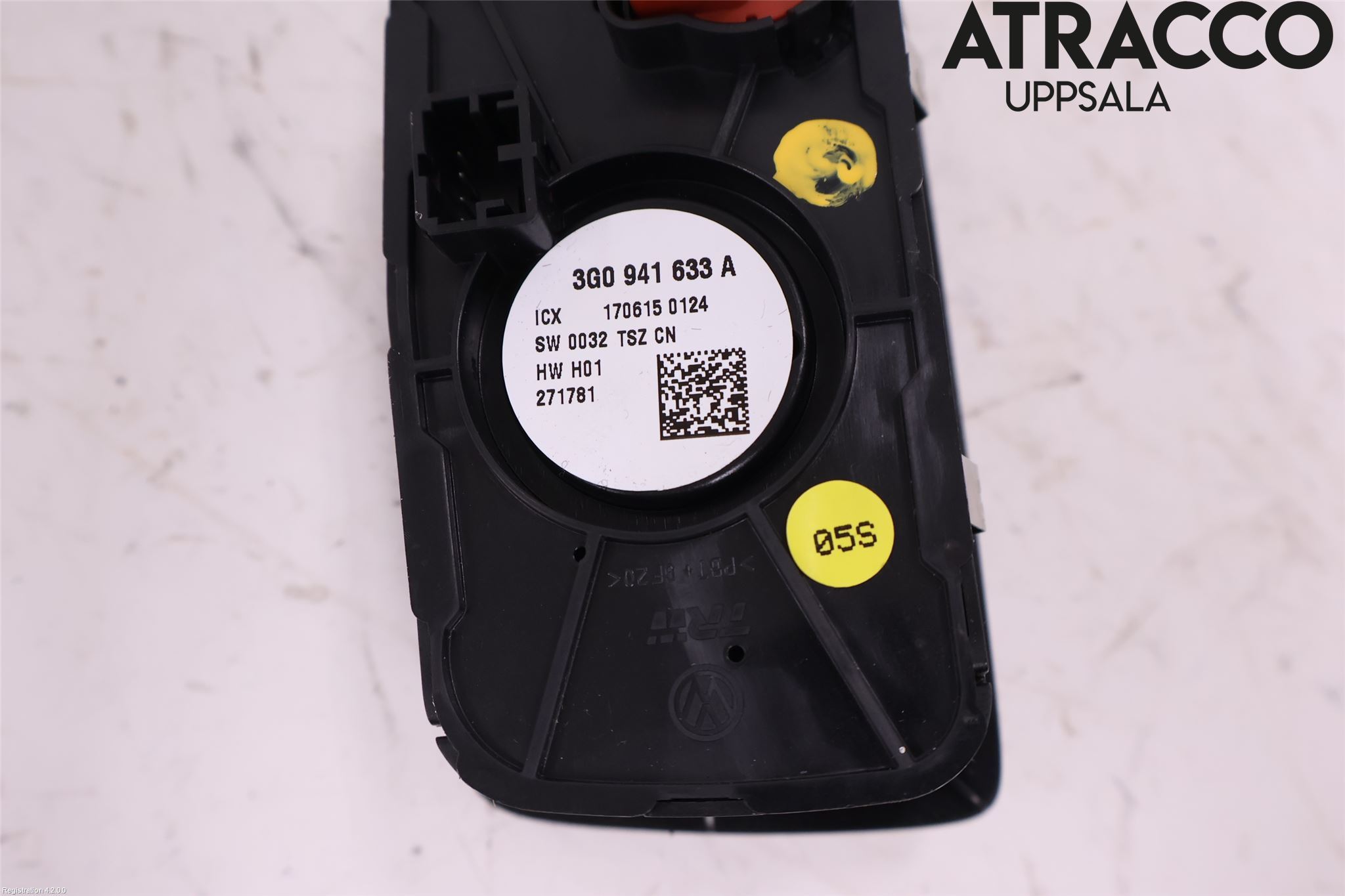 Volkswagen VW PASSAT 15-19 Bryter Hovedlys