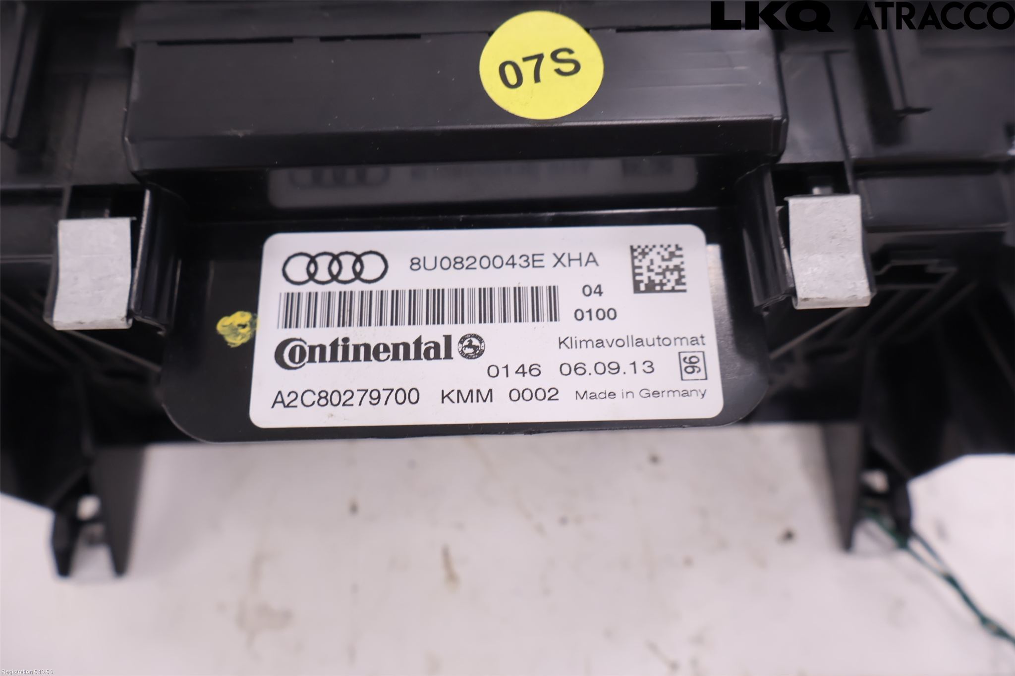 Audi Q3 8U 12-18 Varme Ac Betjening-Display