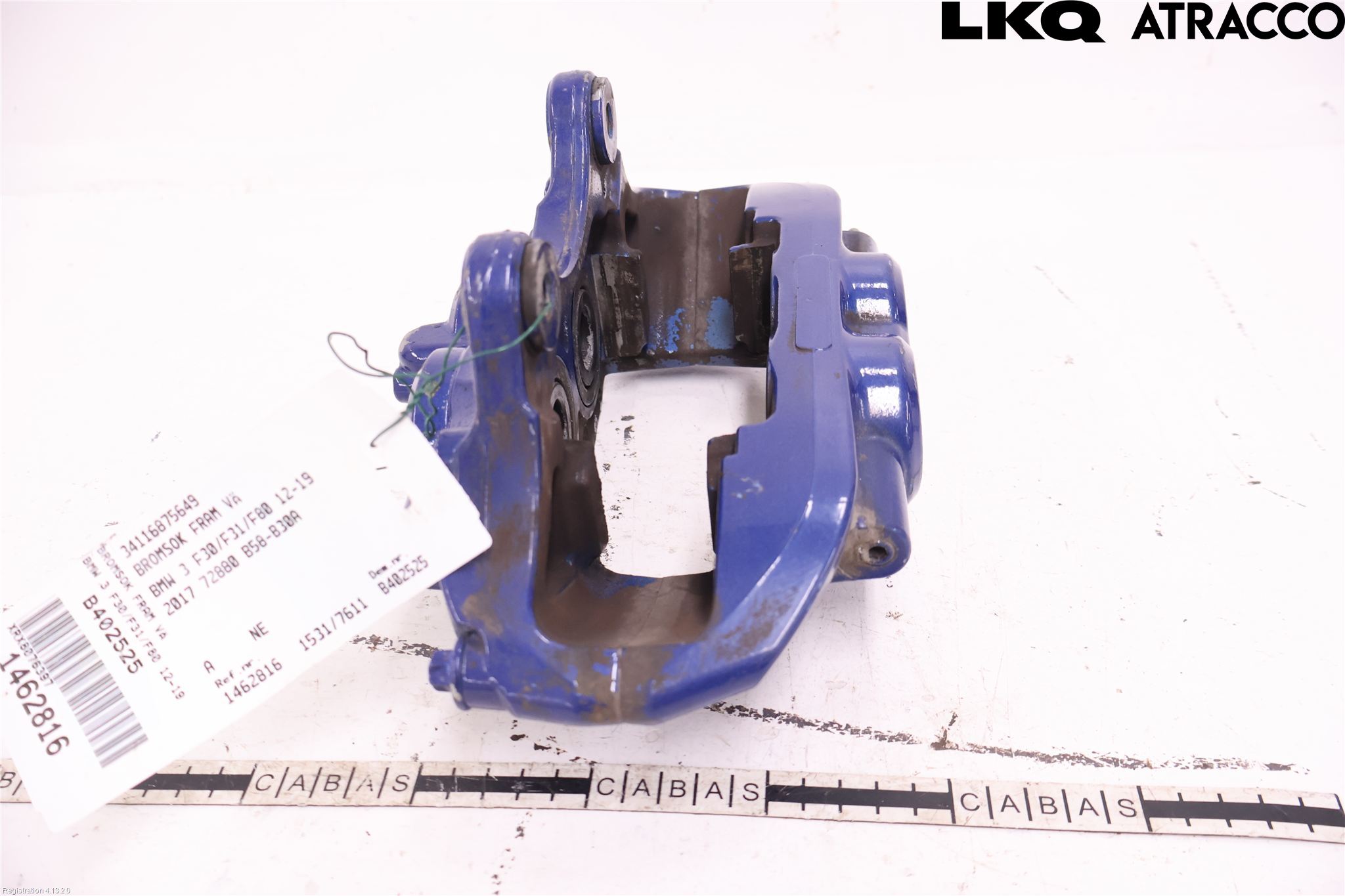 BMW 3 F30/F31/F80 12-19 Bremsecaliper Foran Venstre