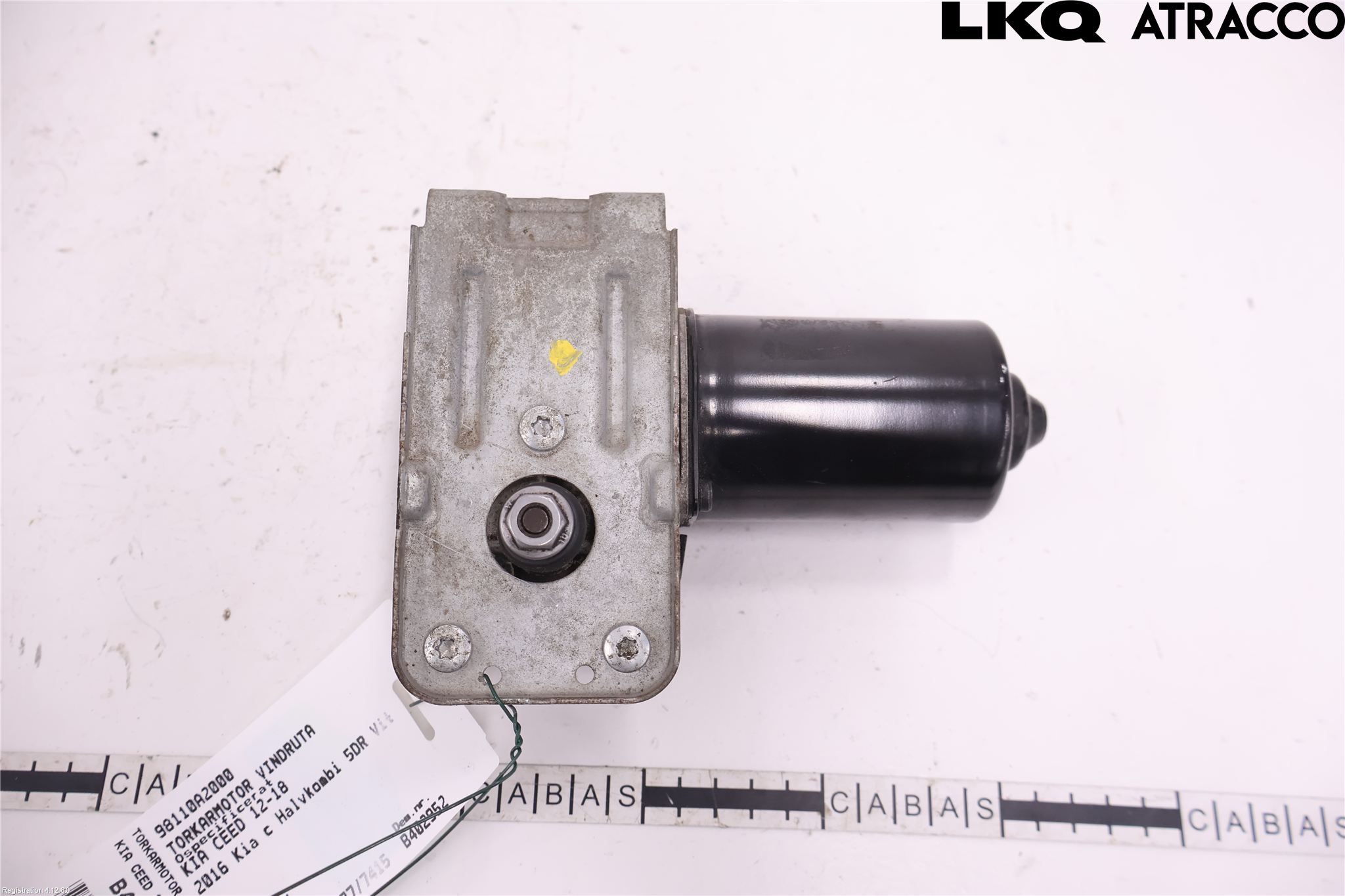 Kia CEED 12-18 Viskermotor Frontrute