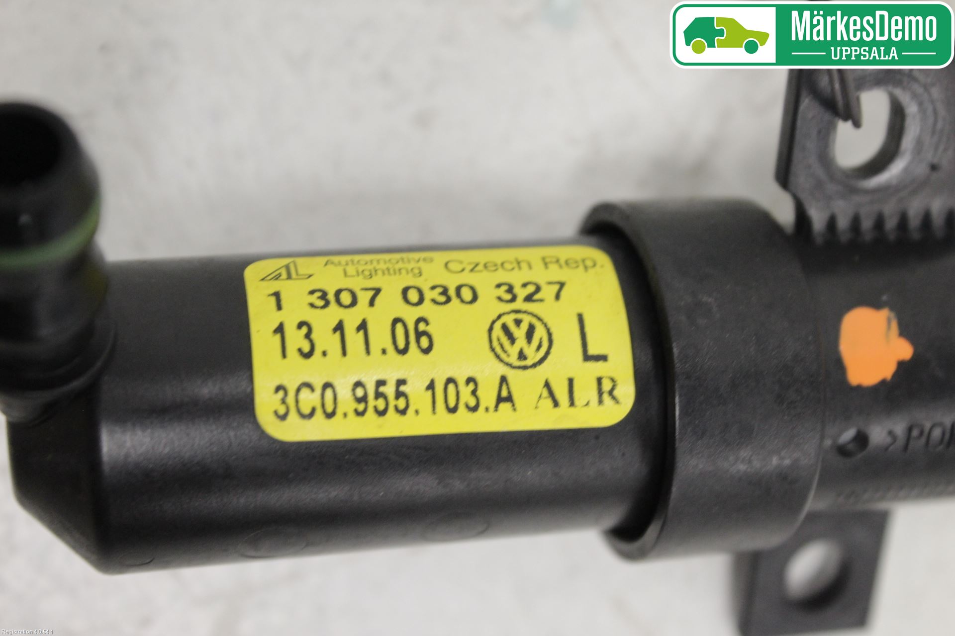 Volkswagen VW PASSAT 05-11 Spylerdyse Frontlykter