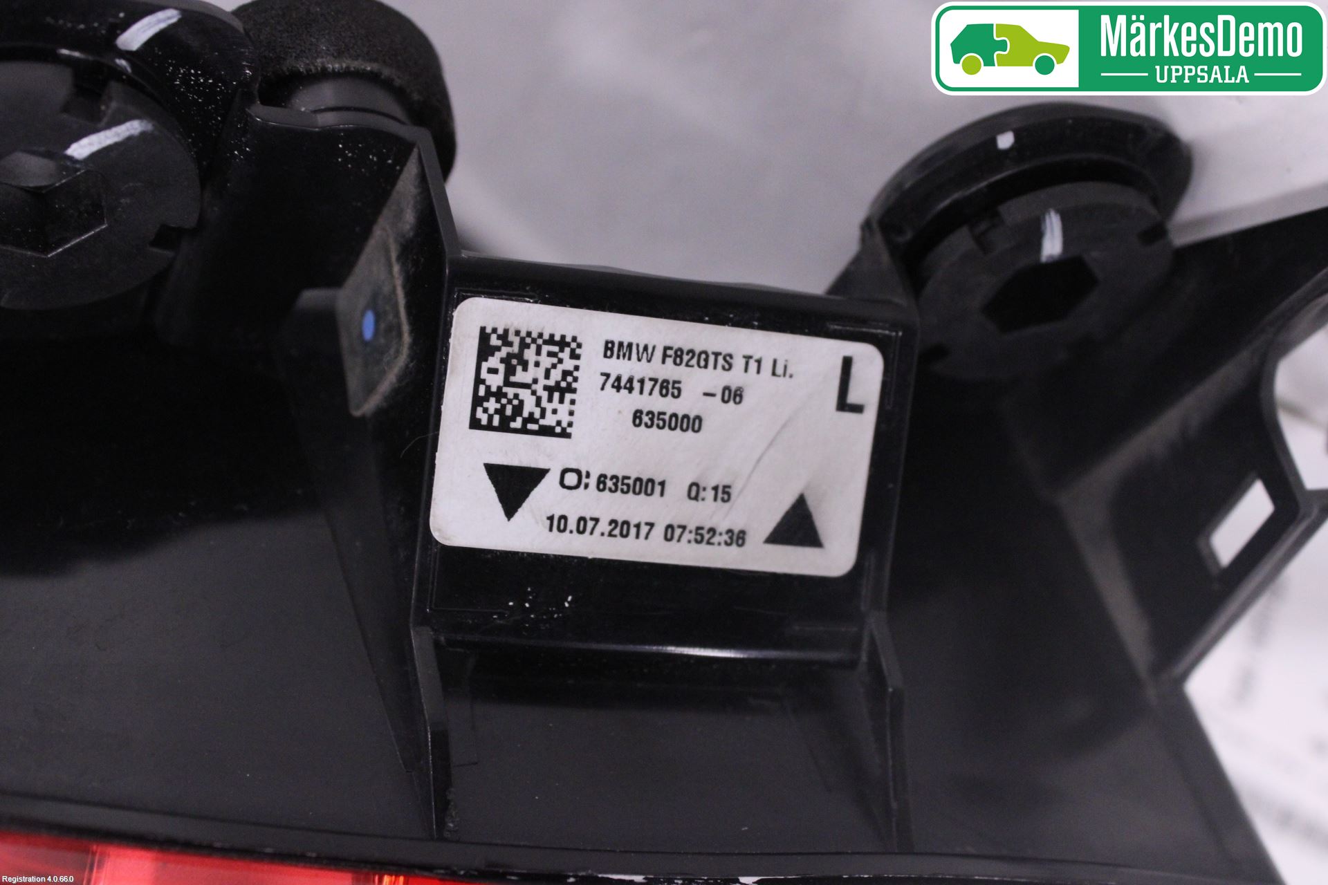 BMW 4 F32/F33/F82/F83 13-20 Baklykt Venstre
