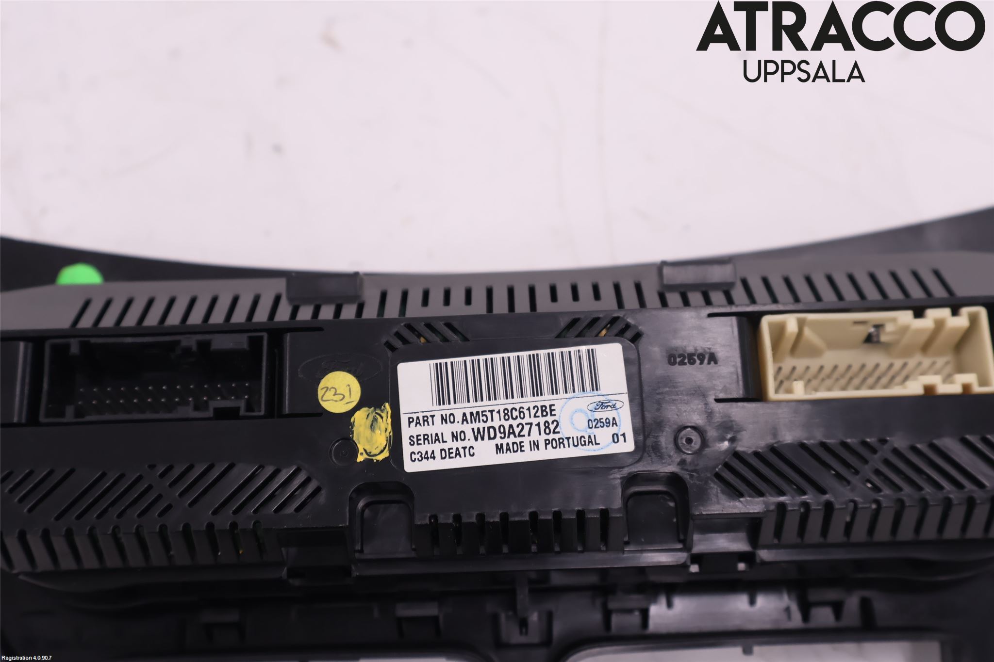 Ford C-MAX II  11-14 Varme Ac Betjening-Display