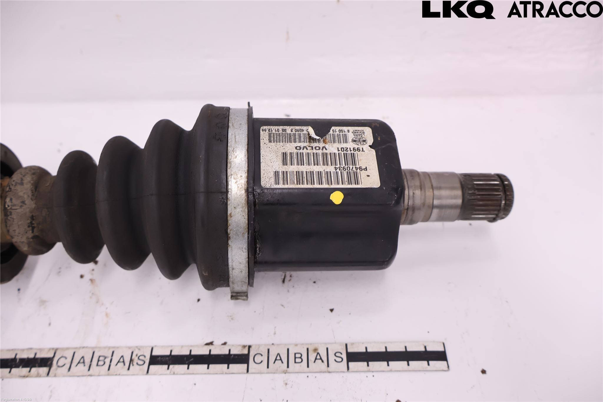 Volvo S70/V70/XC  97-00 Drivaksel Foran Kompl Venstre