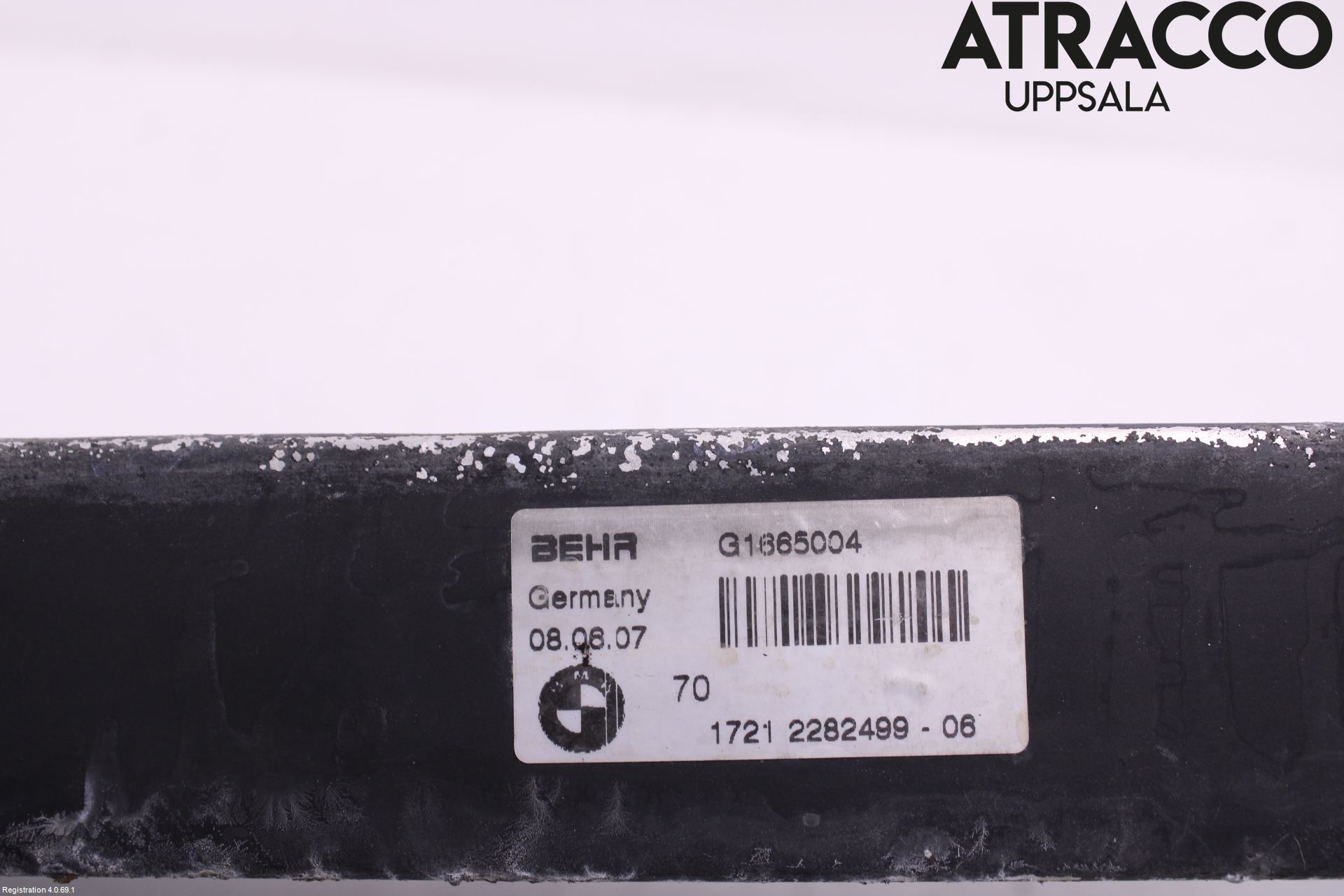 BMW 5 E60/61 Sed/Tou 02-10 Radiator Oljekjøler Automatgea