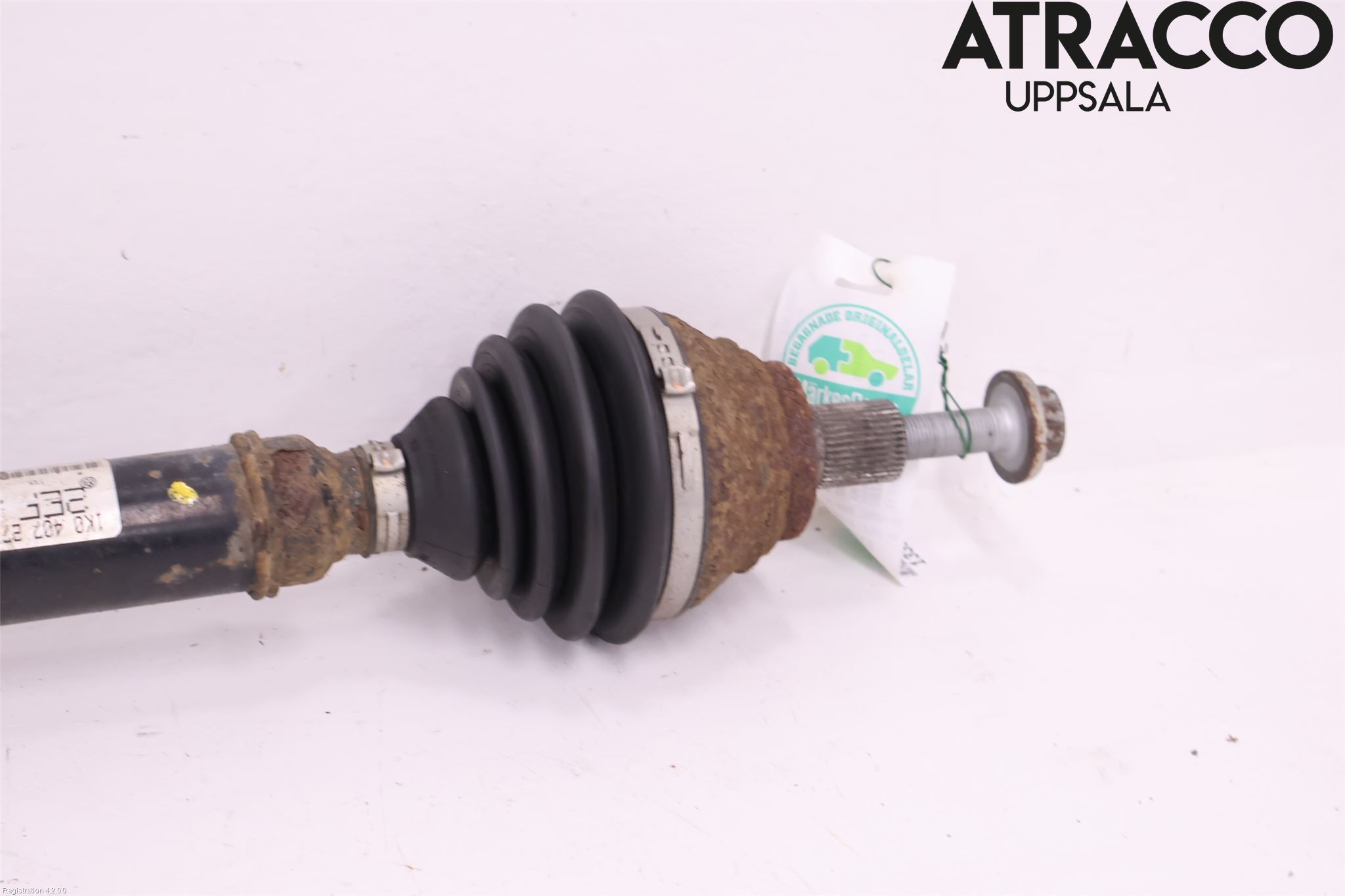 Volkswagen VW GOLF / E-GOLF VII 13-20 Drivaksel Foran Kompl Høyre