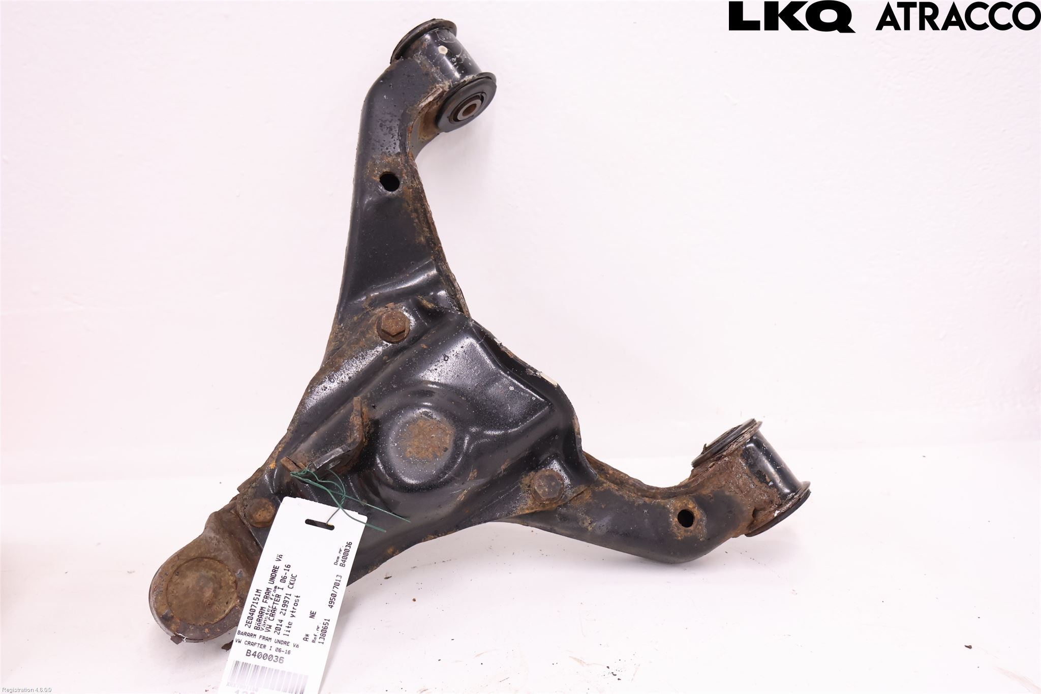 Volkswagen VW CRAFTER 06-16 Bærearm Foran Venstre Nedre