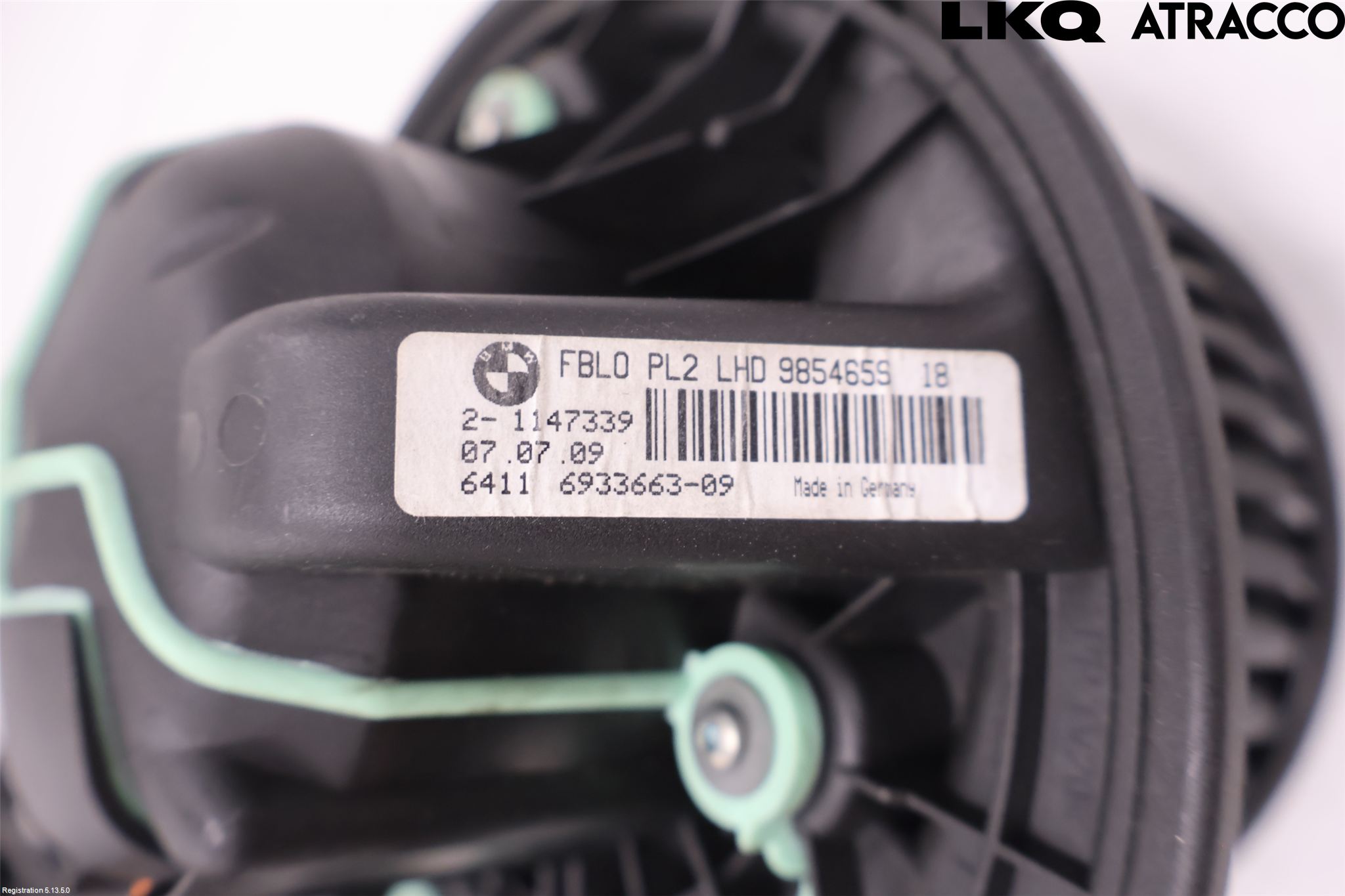 BMW 1 E87/81 5D/3D 03-11 Varmeapparat Viftemotor