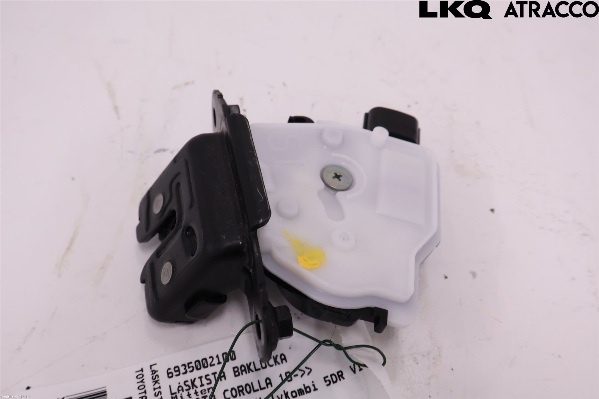 Toyota COROLLA 19- Bakluke-Lokk Låsekasse