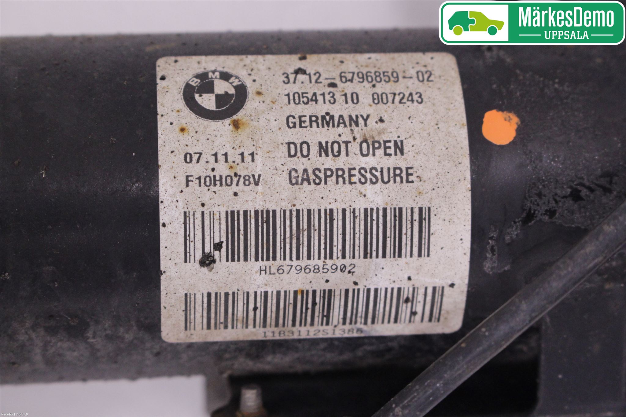 BMW 5 F10/F11/F18 09-17 Fjærbein Bak Venstre
