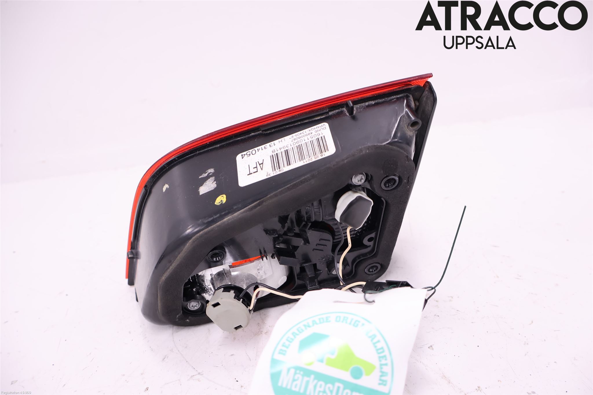 Opel ASTRA J 10-15 Baklykt Venstre  På Luke(Indre