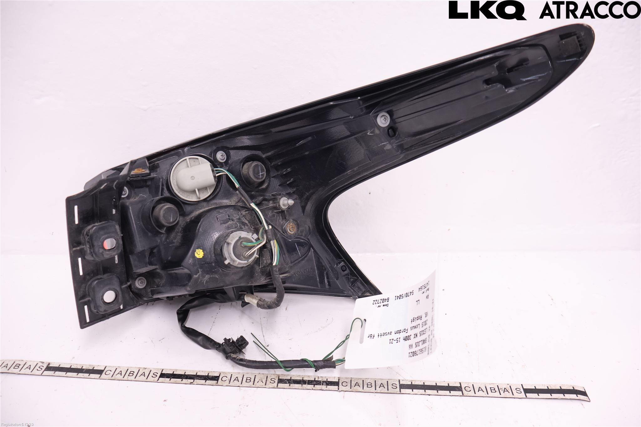 Lexus NX 300h 15-21 Baklykt Venstre