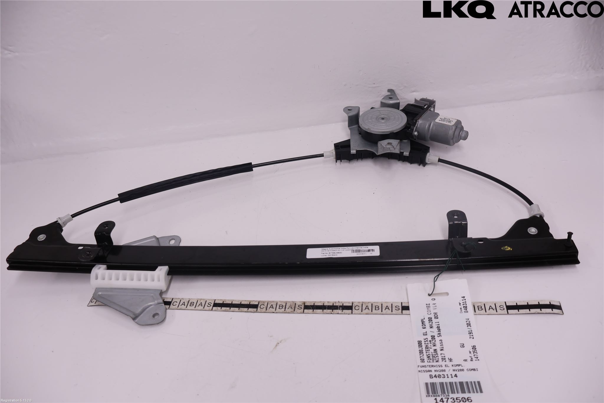 Nissan NV200/NV200 COMBI Vindusheis El Komp