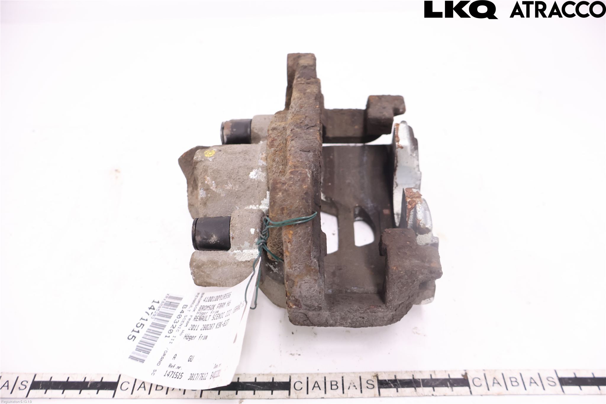 Renault SCÉNIC III / GRAND SCÉNIC 09-16 Bremsecaliper Foran Høyre