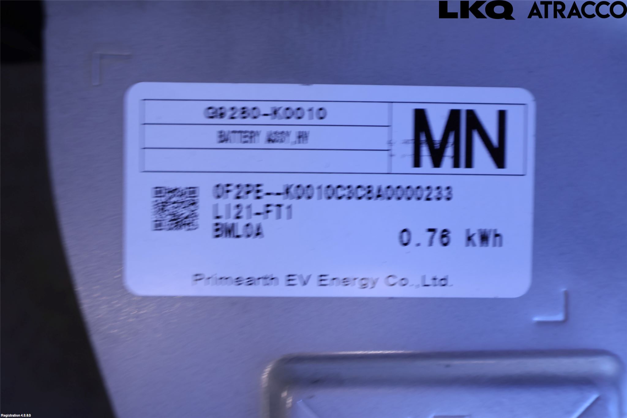 Toyota YARIS CROSS XP21 21- Hybrid Batteri