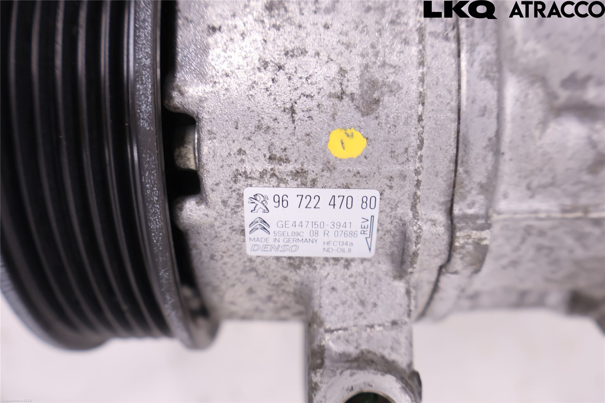 Citroen C3 10-17 Varme Ac Kompressor