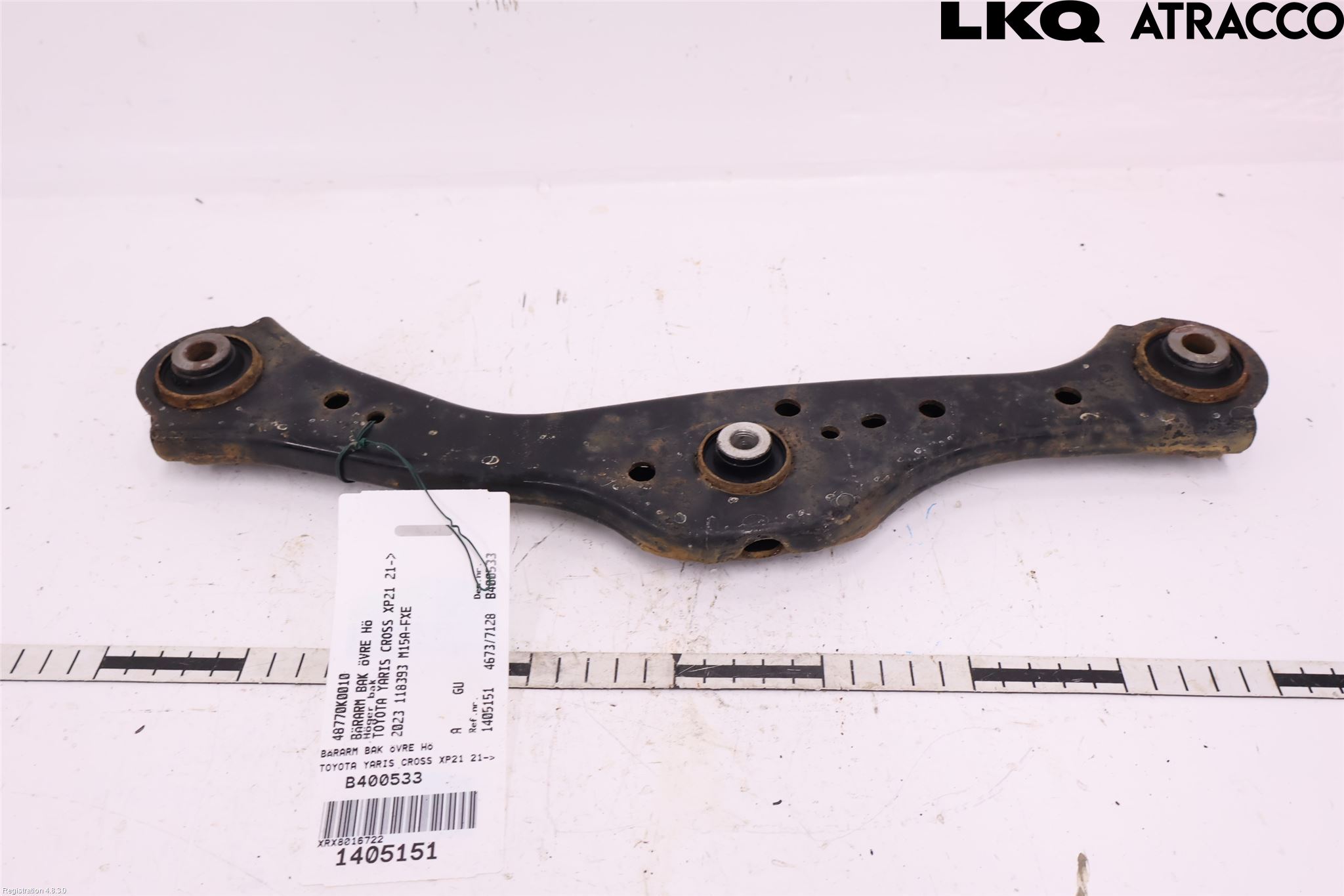 Toyota YARIS CROSS XP21 21- Bærearm Bak Høyre Øvre