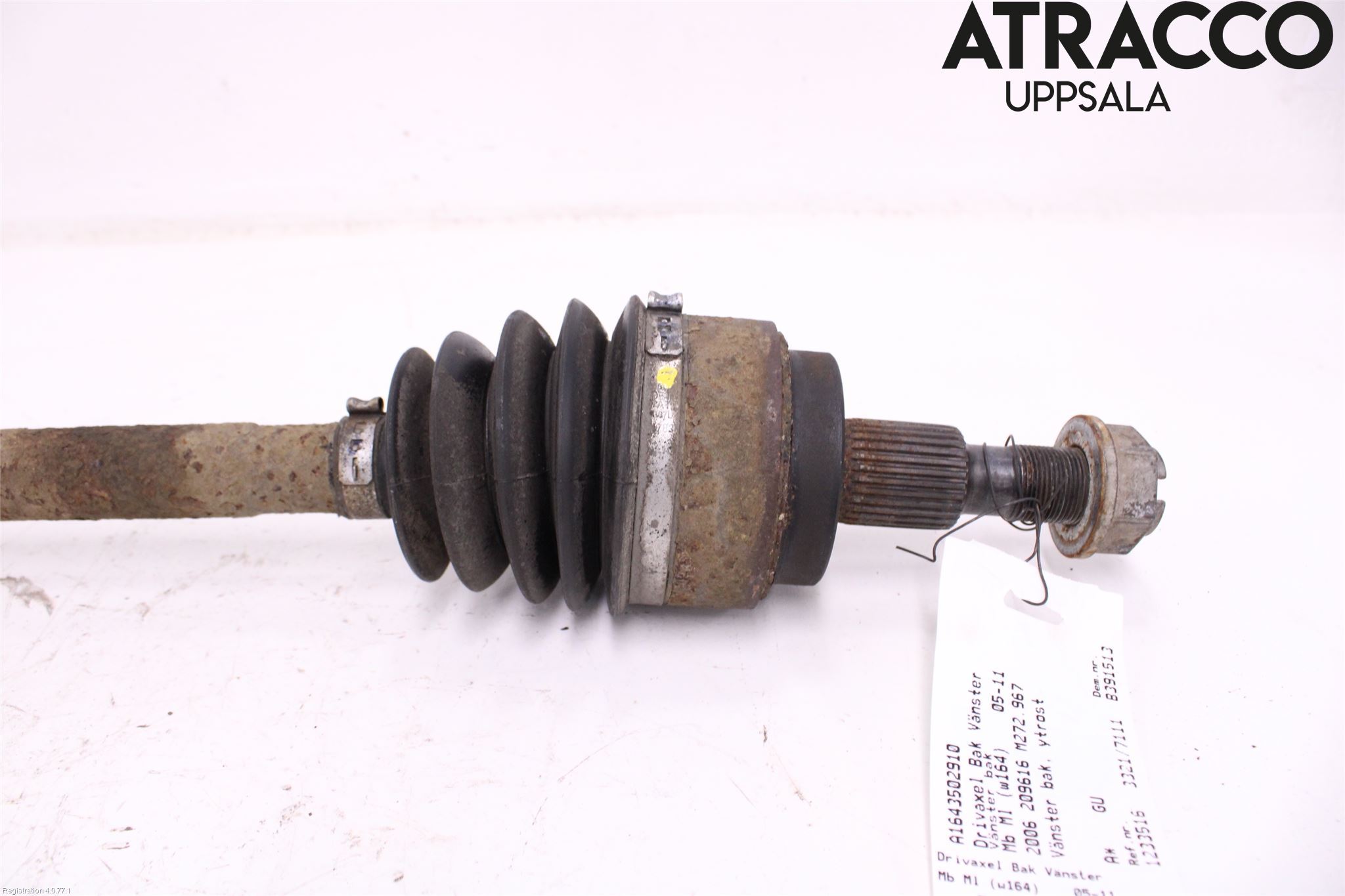 Mercedes-Benz MB ML (W164) 05-11 Drivaksel Bak Kompl Venstre